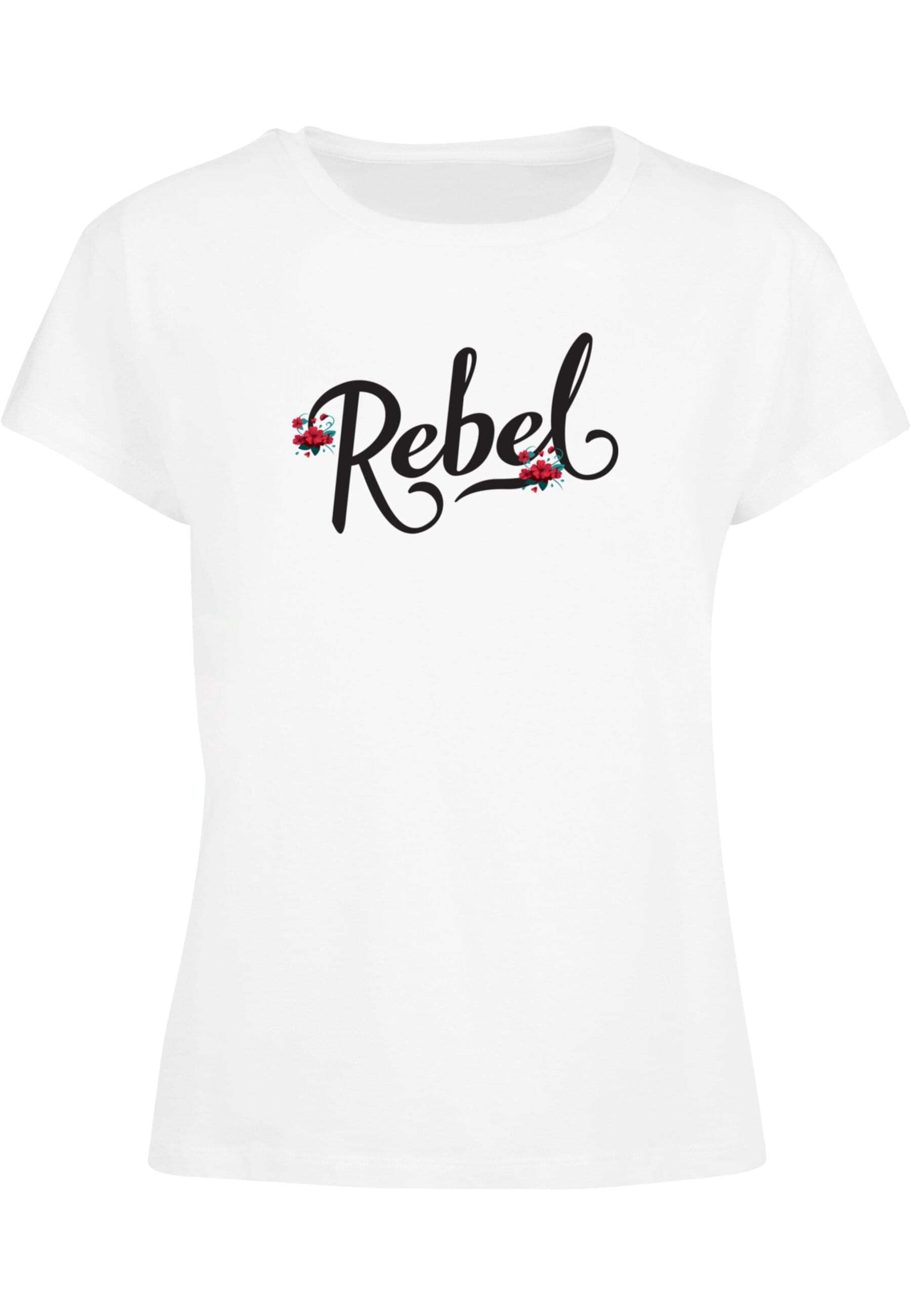 T-Shirt »Merchcode Damen Ladies Frida Kahlo - Rebel one Box Tee«, (1 tlg.)