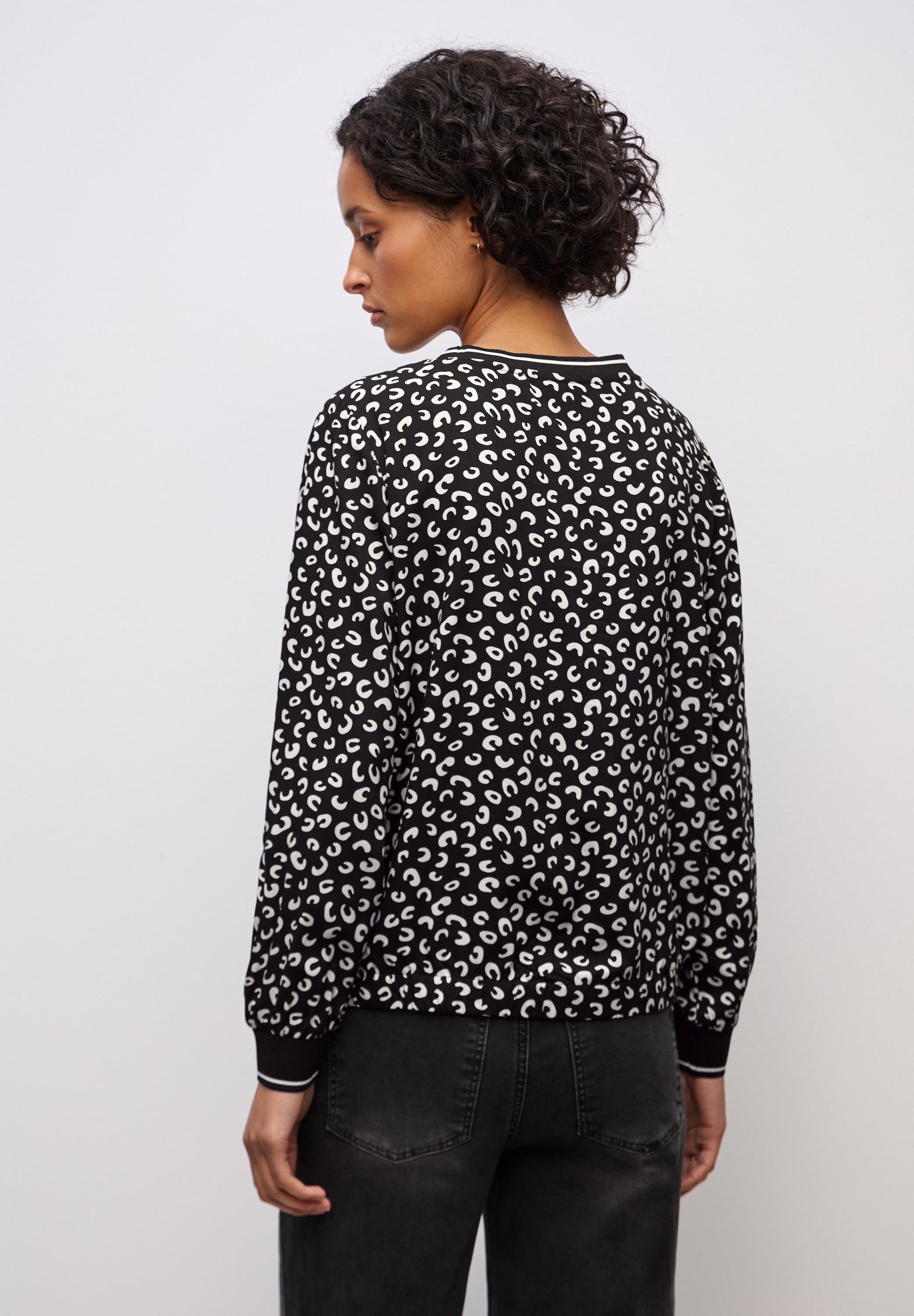 STREET ONE Langarmbluse aus softer Viskose günstig online kaufen