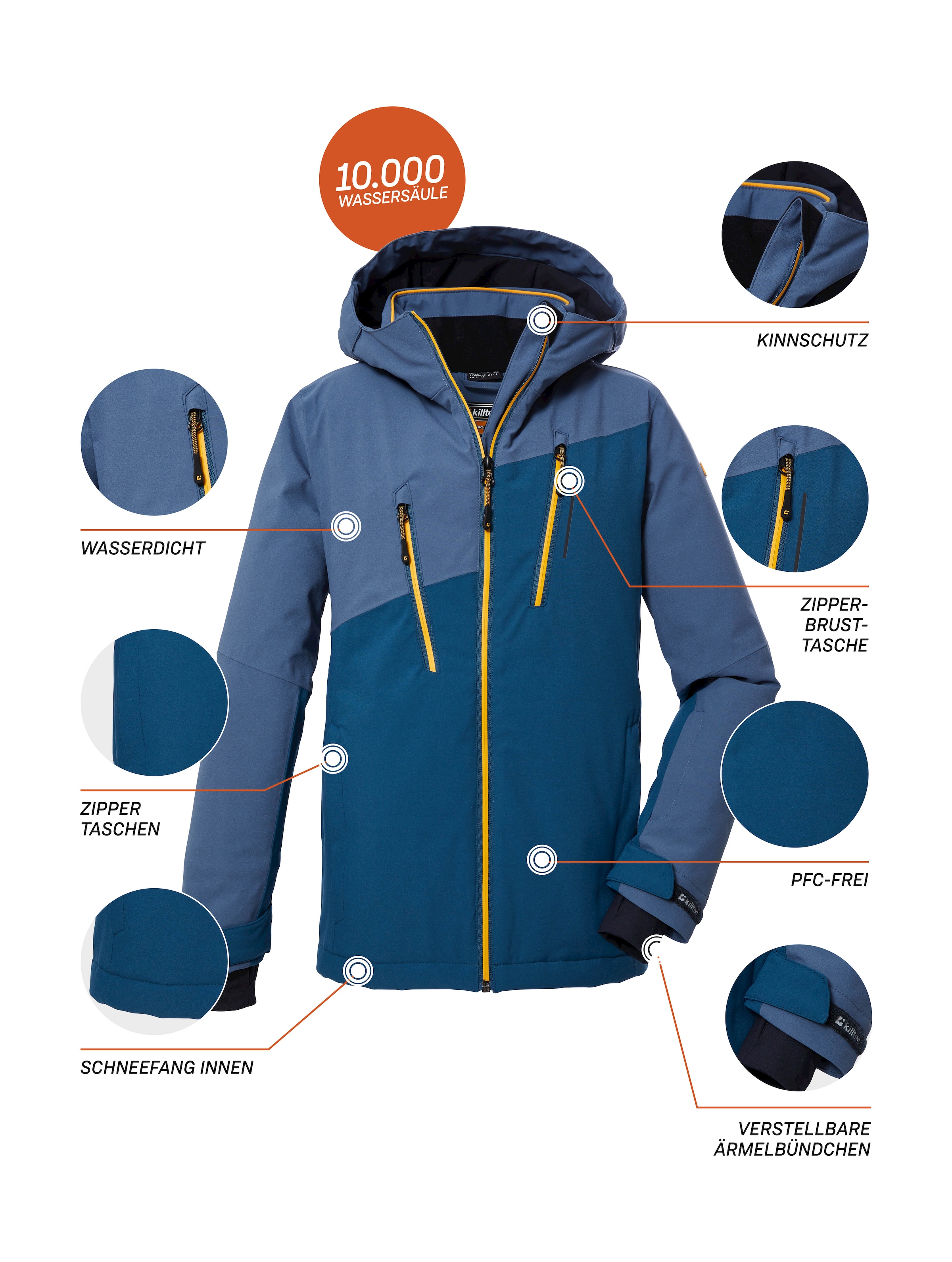 Killtec Skijacke »KSW 173 BYS SKI JCKT«