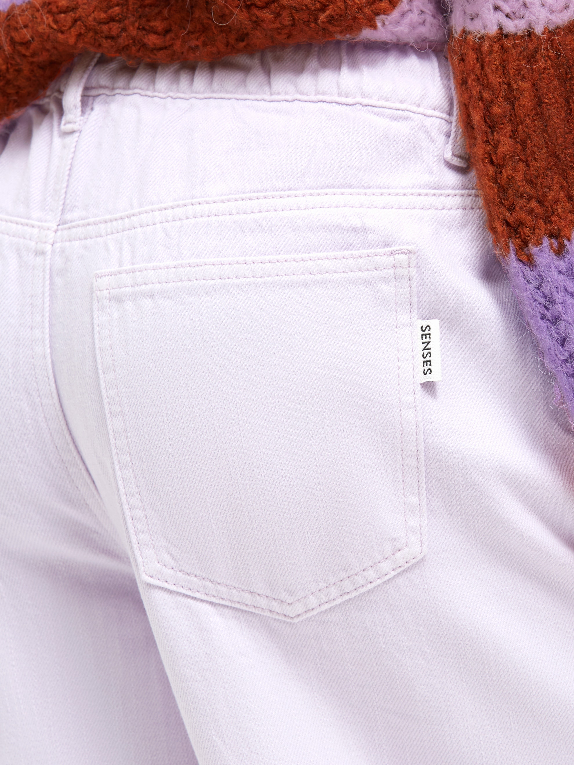 SENSES.THE LABEL Relax-fit-Jeans mit hoher Leibhöhe