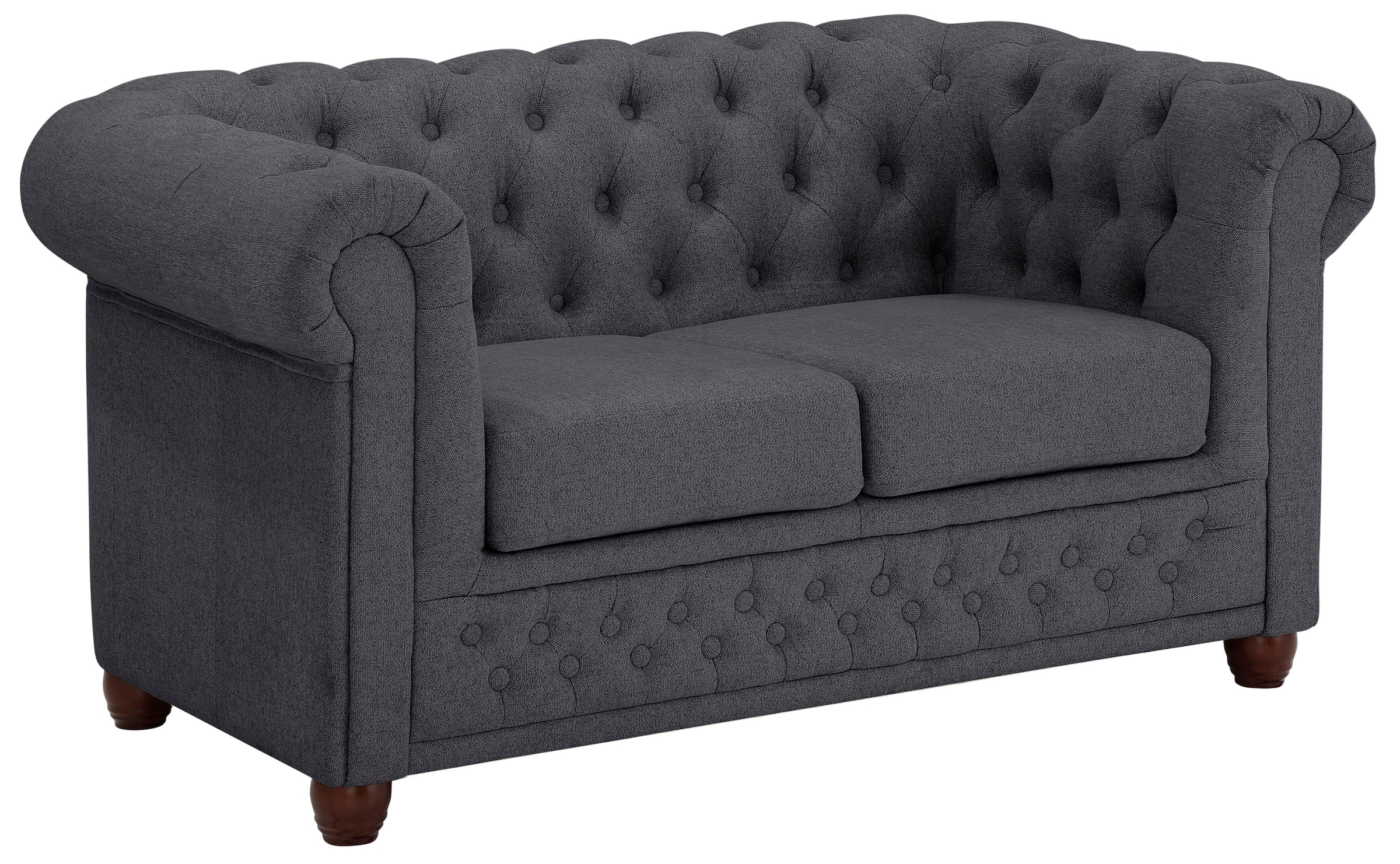 Home affaire Chesterfield-Sofa "New Castle", mit hochwertiger Knopfheftung günstig online kaufen