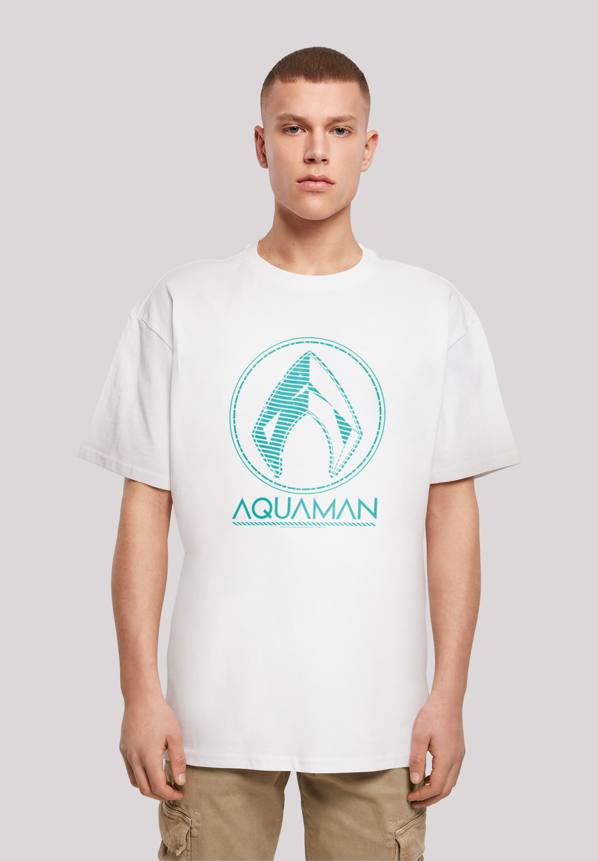 F4NT4STIC T-Shirt "DC Comics Aquaman Aqua Logo", Print günstig online kaufen