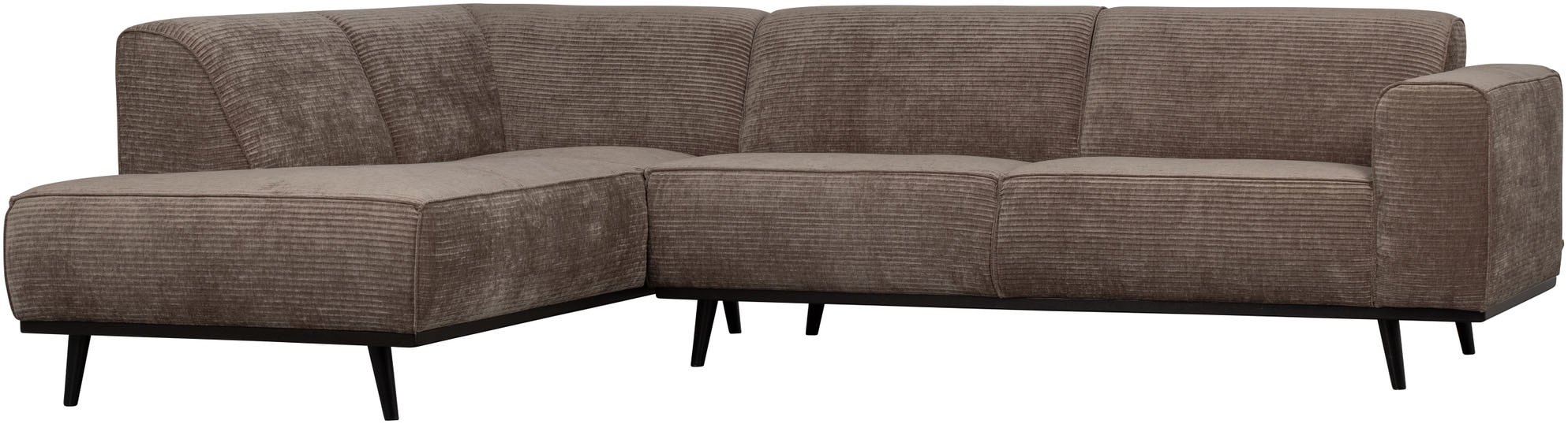 WOOOD Ecksofa »Statement«, frei im Raum stellbar, H 77 cm x B 274 cm