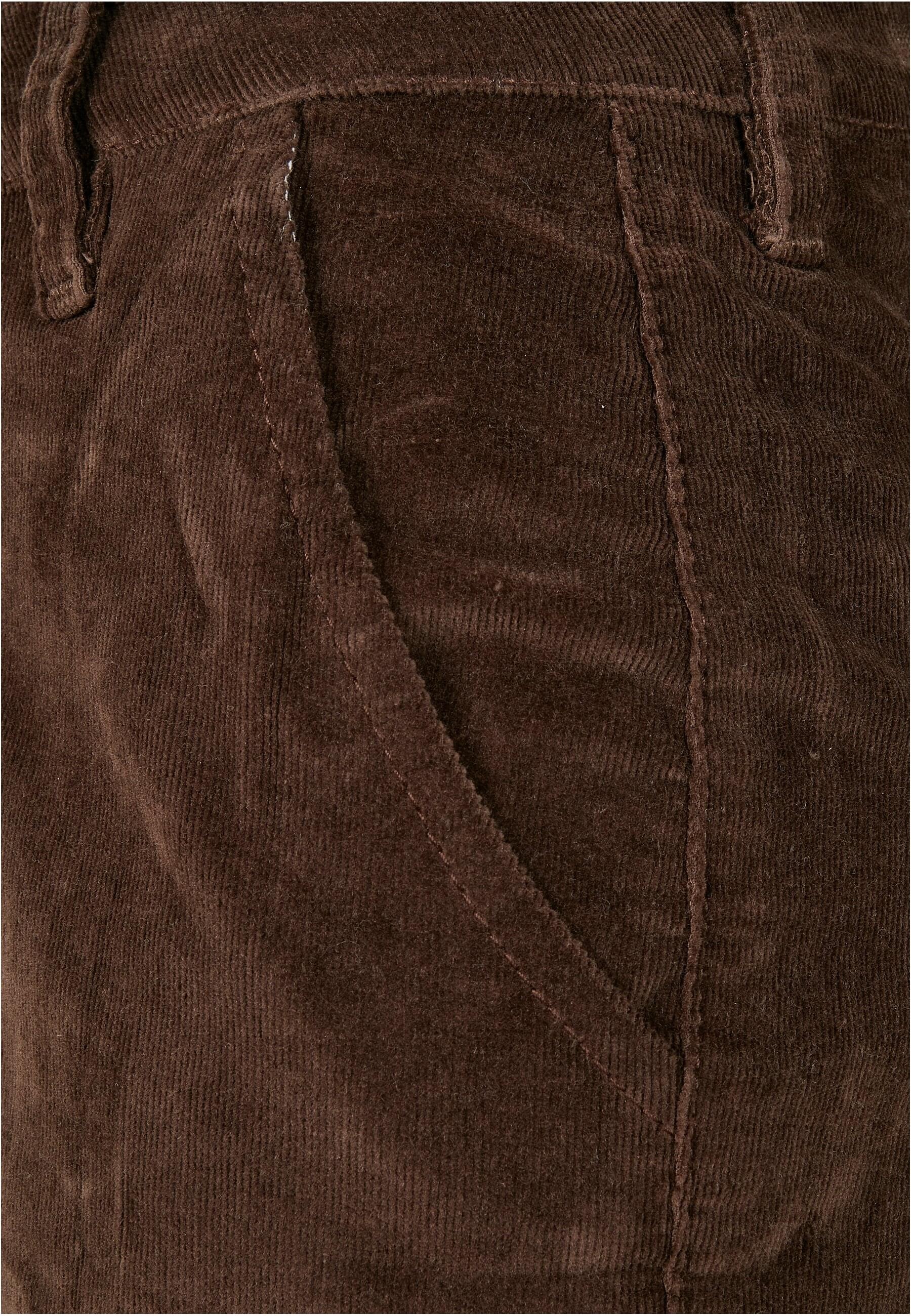 URBAN CLASSICS Cargohose »Urban Classics Damen Ladies High Waist Cargo Corduroy Pants«, (1 tlg.)
