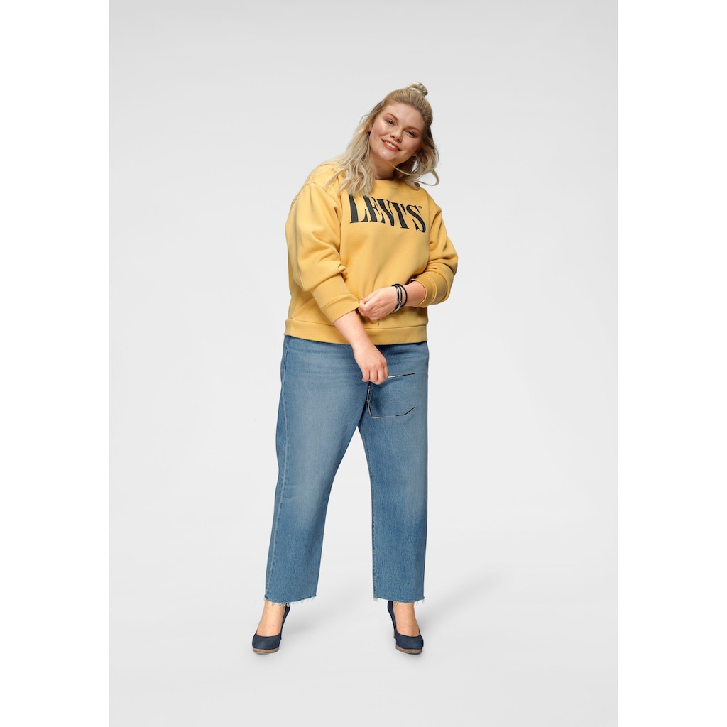 Levi's® Plus Sweatshirt »Graphics Crew«, mit Logo- Print