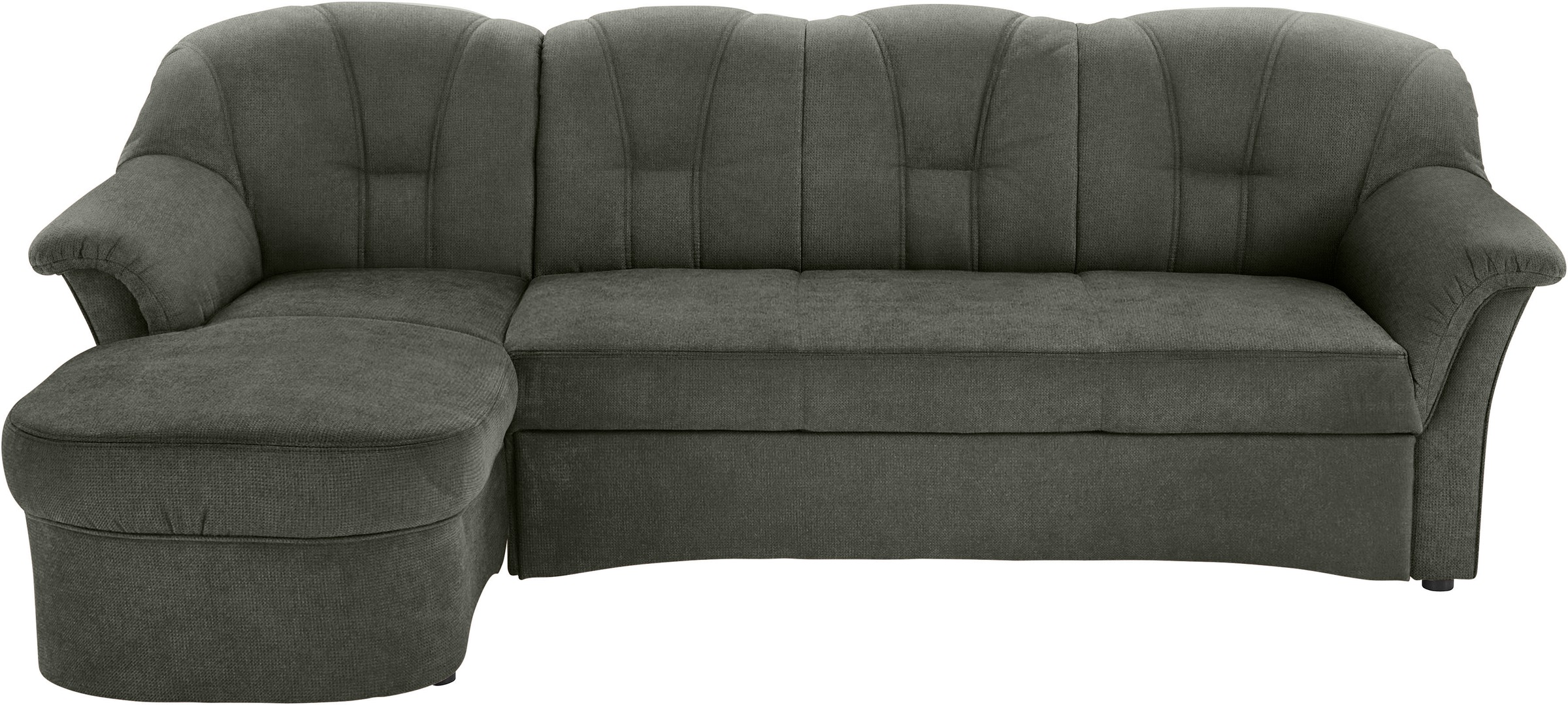DOMO collection Ecksofa Papenburg L-Form, in großer Farbvielfalt, wahlweise mit Bettfunktion