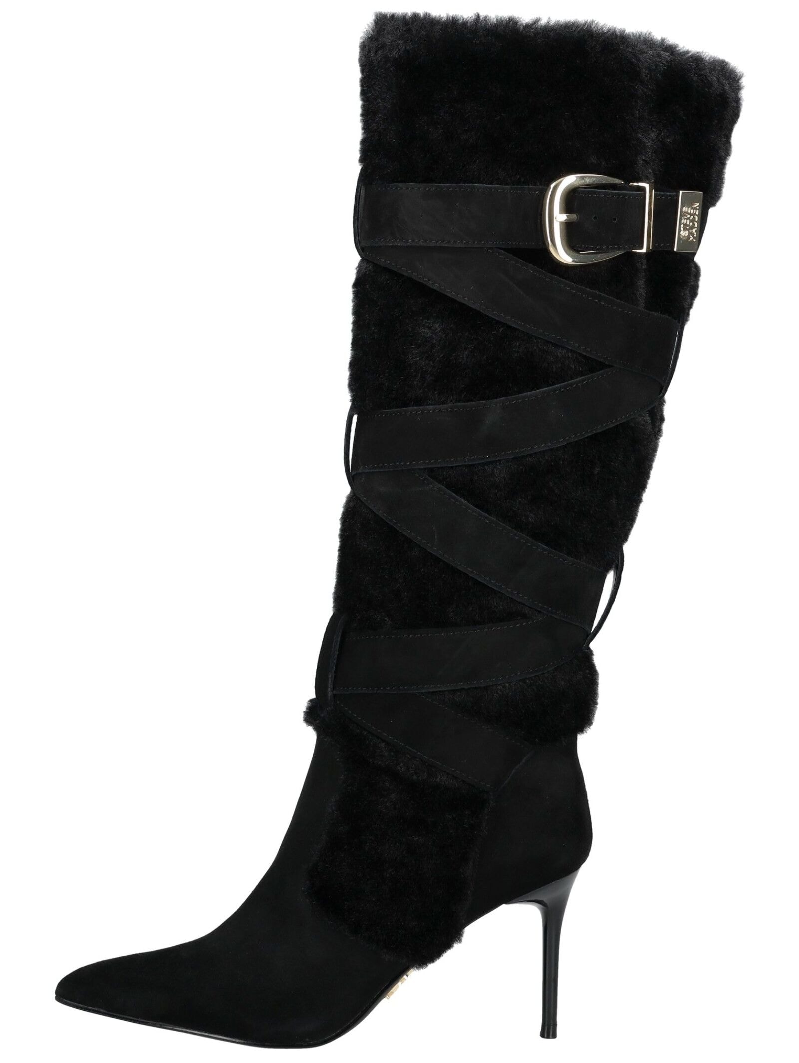 STEVE MADDEN High-Heel-Stiefel »STEVE MADDEN Stiefel Leder/Textil«