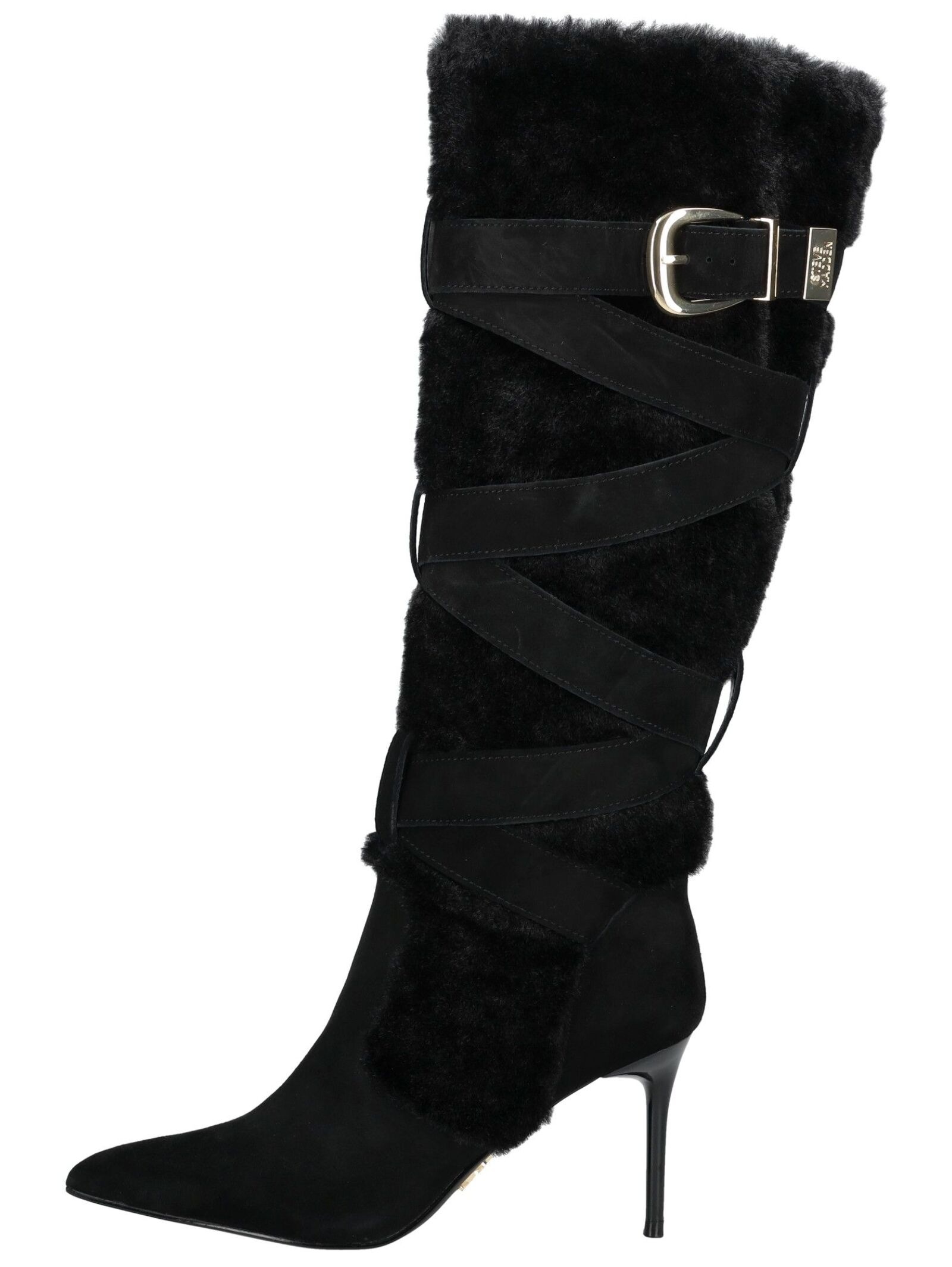 STEVE MADDEN High-Heel-Stiefel "STEVE MADDEN Stiefel Leder/Textil" günstig online kaufen