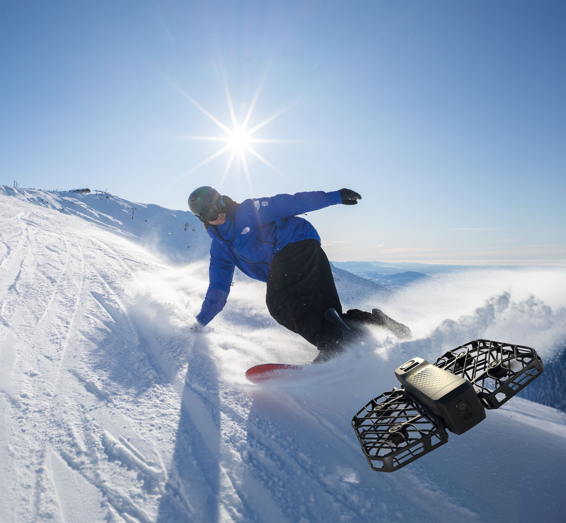 HOVERAir Drohne »HOVERAir X1 PROMAX Power Combo«