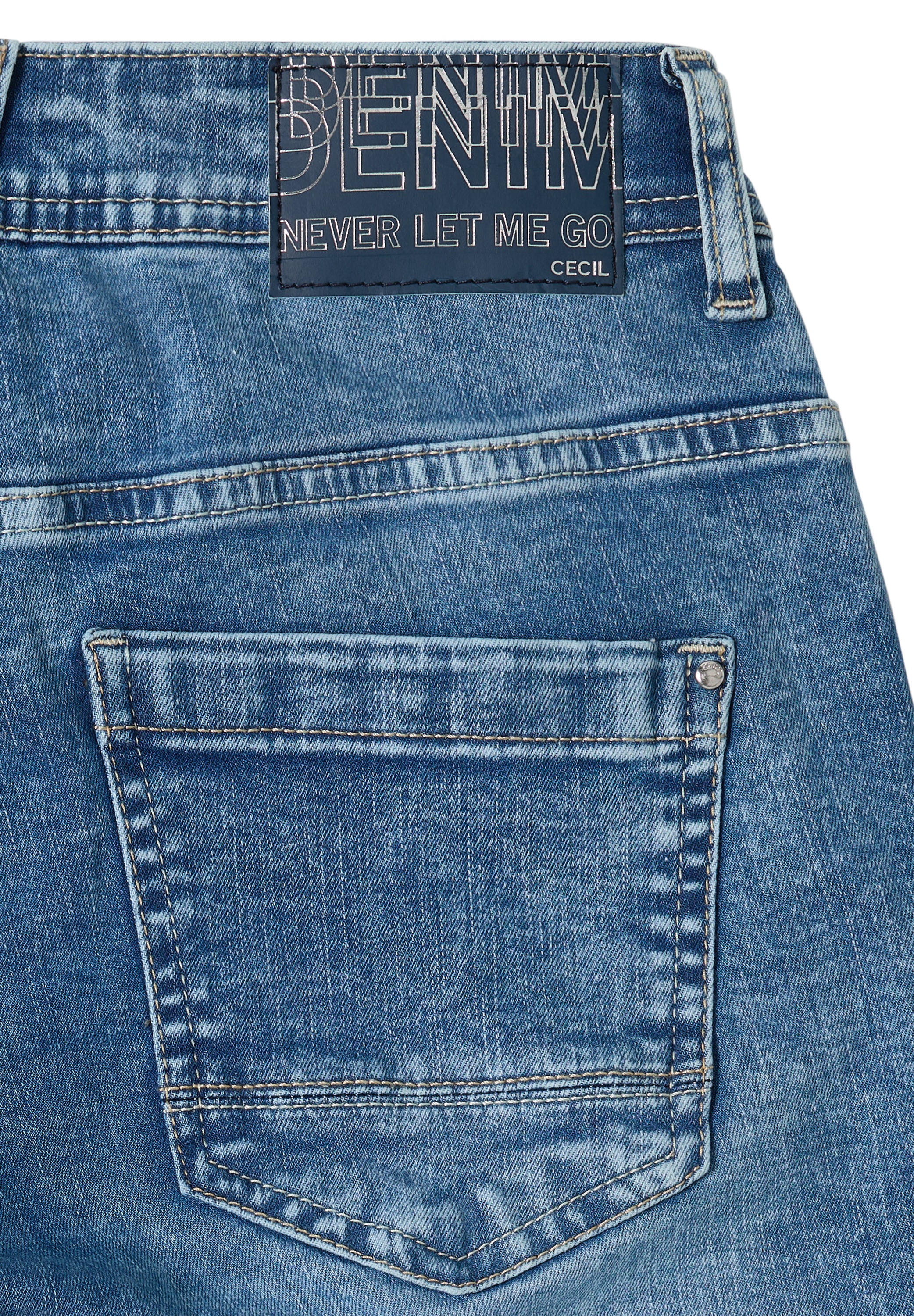 Thumbnail - Cecil Slim-fit-Jeans 5-Pocket-Style