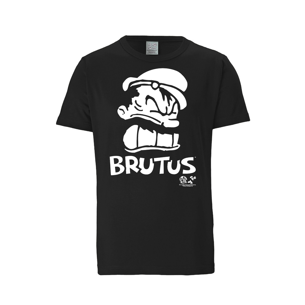 LOGOSHIRT T-Shirt »Popeye - Brutus Portrait«