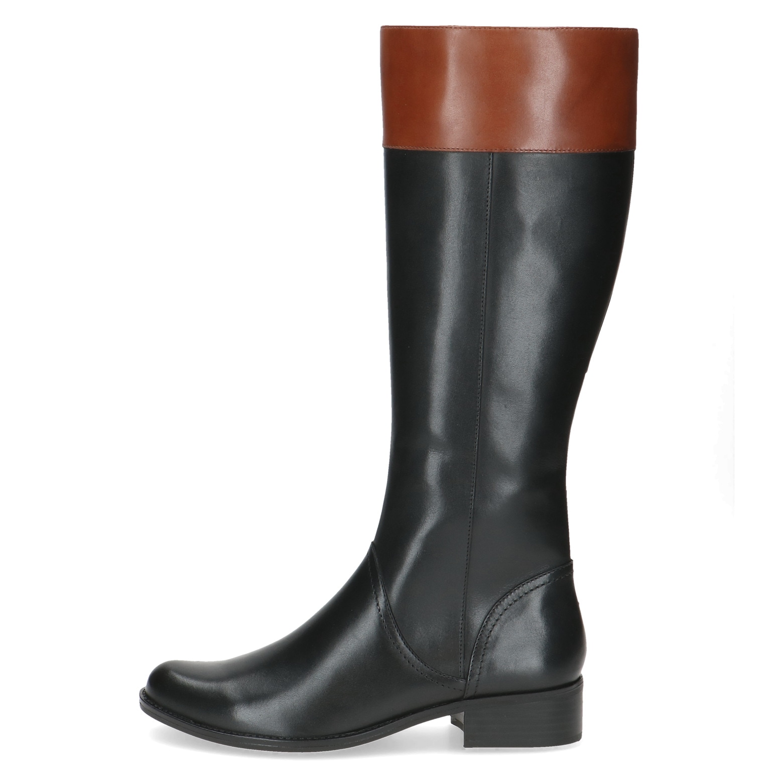 Caprice Stiefel, Blockabsatz, Langschaft-Stiefel in Reiteroptik