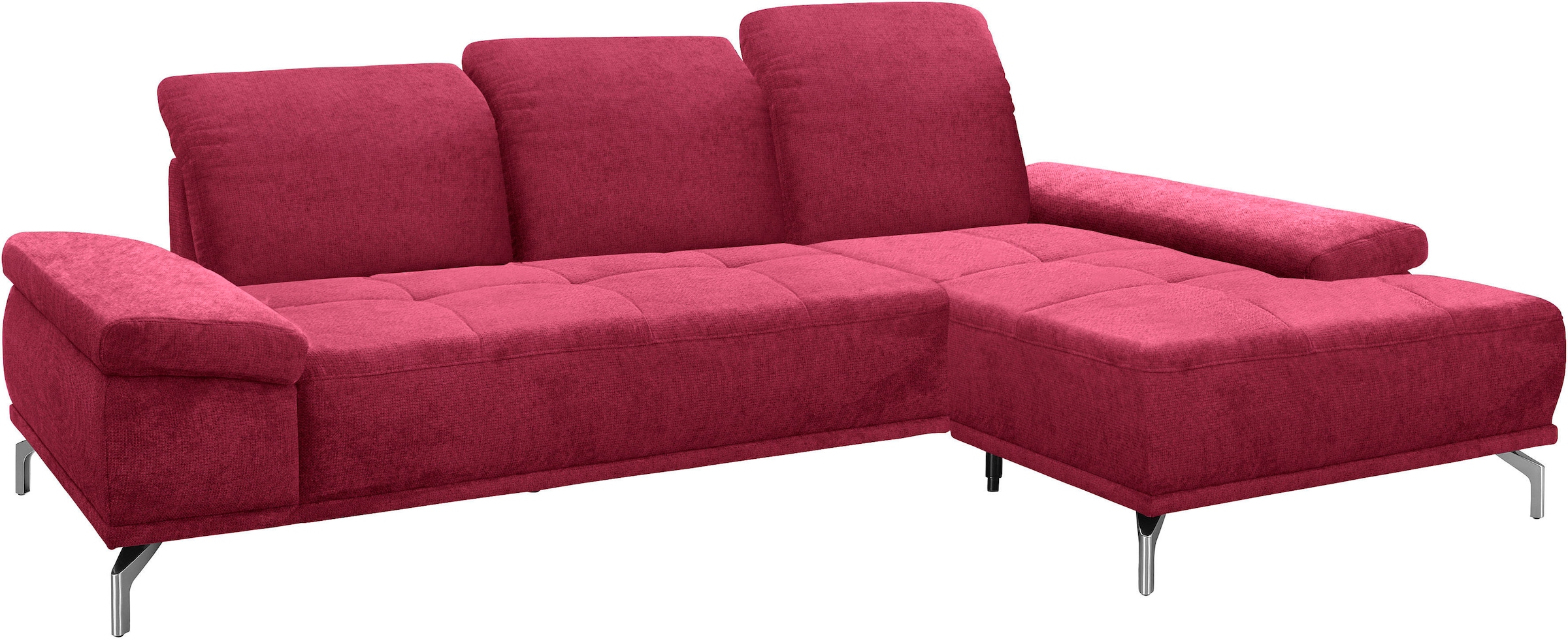 Places of Style Ecksofa »Caluna«, Inkl.Sitztiefenverstellung