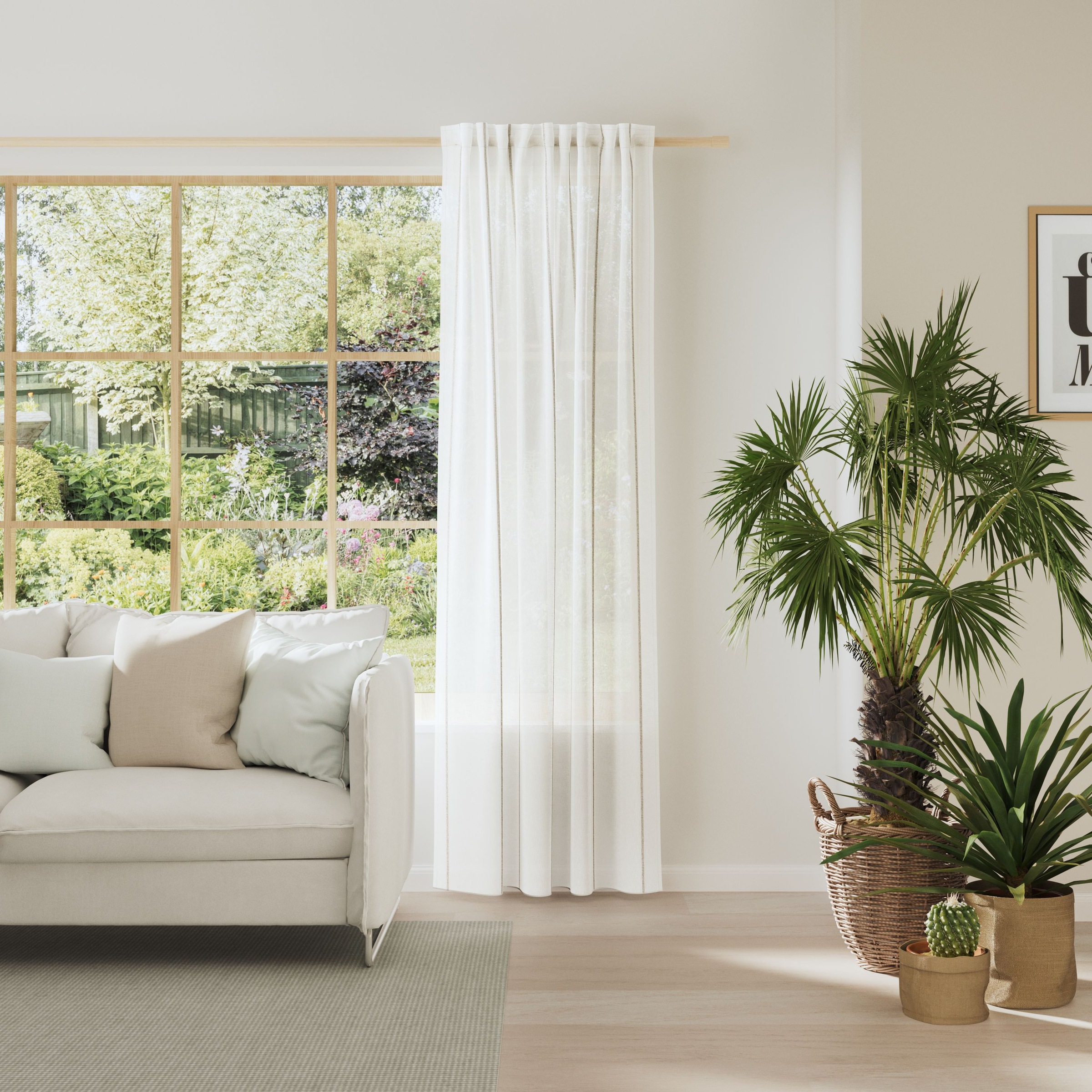 Neutex for you Vorhang "NURO" Multifunktionsband 1 Stk. tlg. Bouclé-Optik, günstig online kaufen