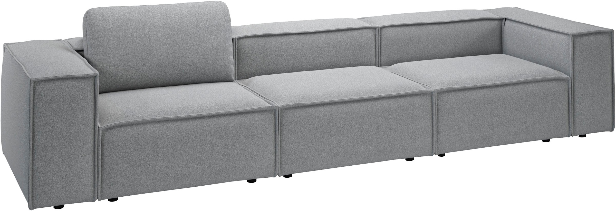 Places of Style 3,5-Sitzer »Watertown, modernes Big-Sofa XXL, 336 cm Breite, auch in Feincord«, Riesiges Designersofa mit viel Platz & weichen Bezügen in Trendfarben