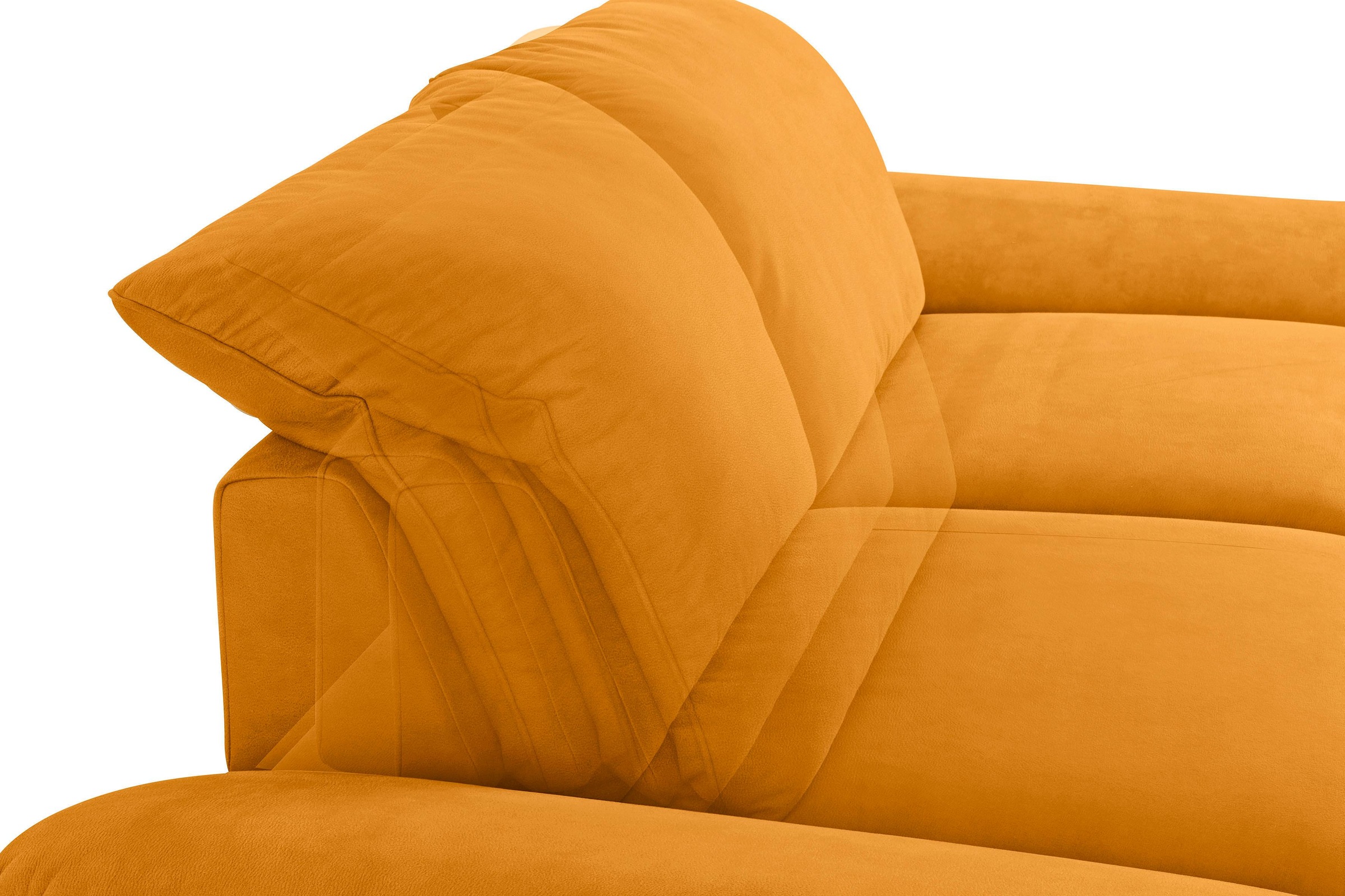 W.SCHILLIG 2,5-Sitzer »enjoy&MORE«, mit Sitztiefenverstellung, Füße Chrom glänzend, Breite 232 cm