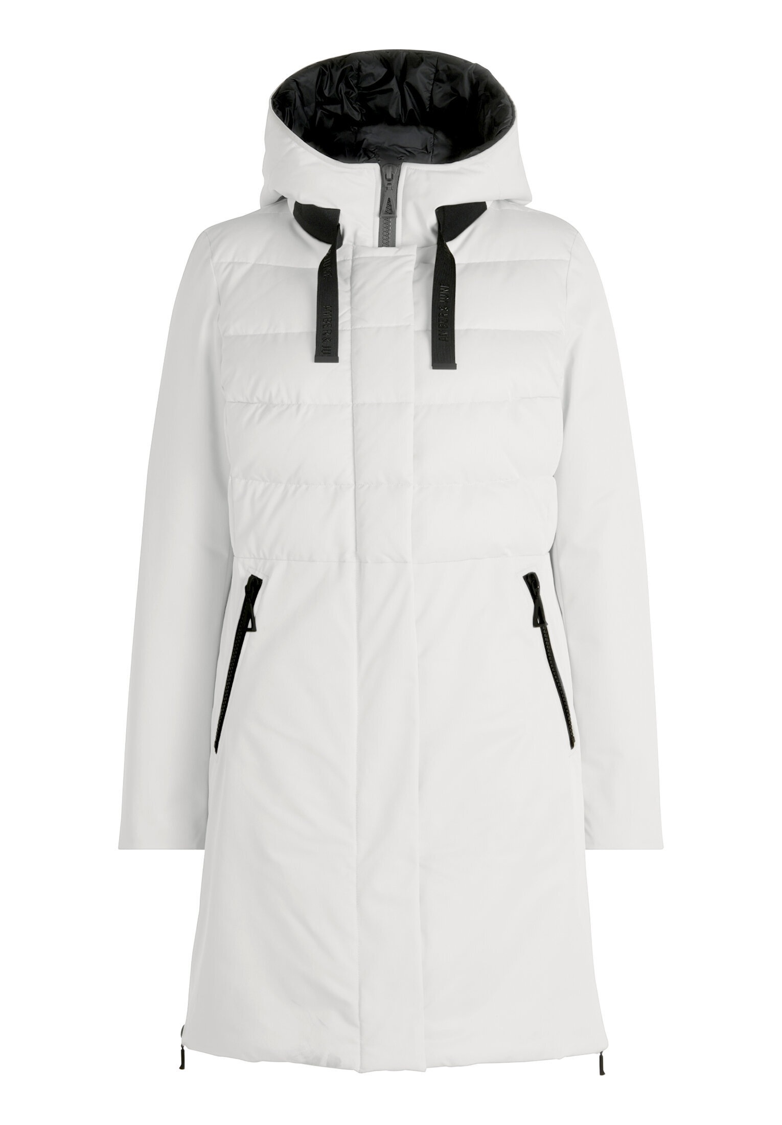 Amber & June Winterjacke »Damen Kunstdaune« mit Kapuze