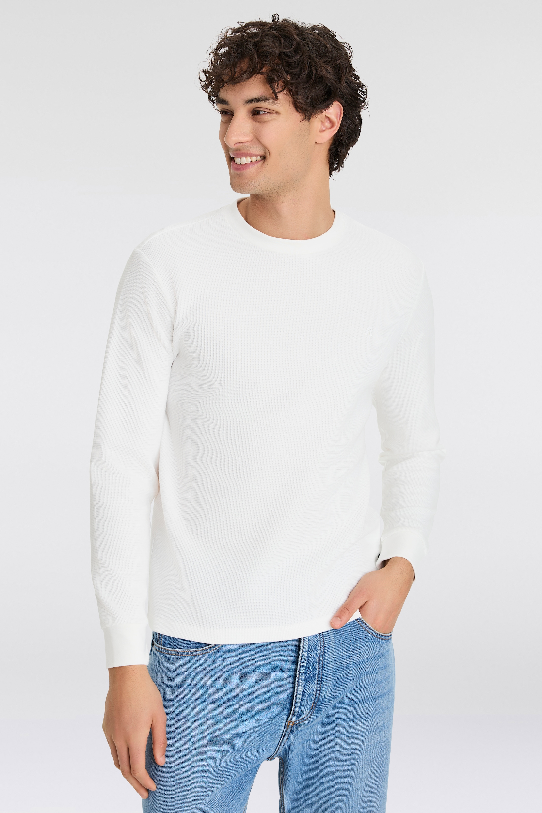 Replay Longsleeve, Regular Fit, Rundhalsform günstig online kaufen