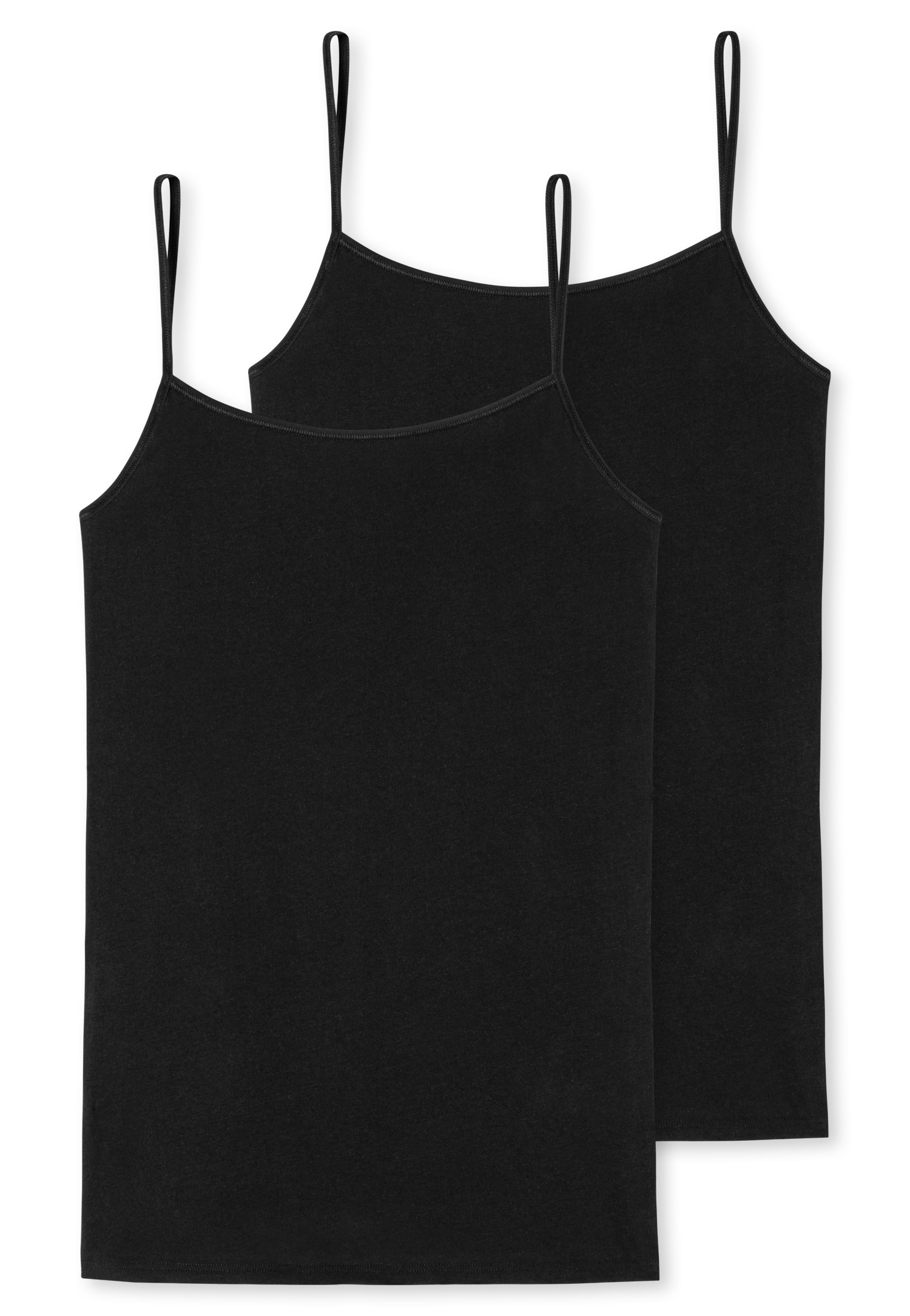 Schiesser Spaghettitop "95/5" schmale Träger, Single-Jersey Qualität, Cotton-Mix