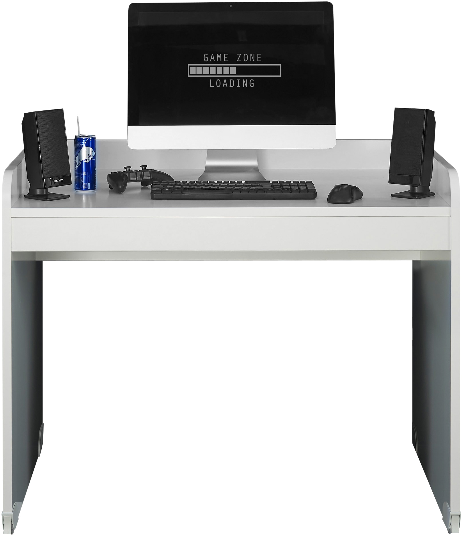 Begabino Gamingtisch »Kellon«, rollbar, Schreibtisch wahlweise in 2 Farben