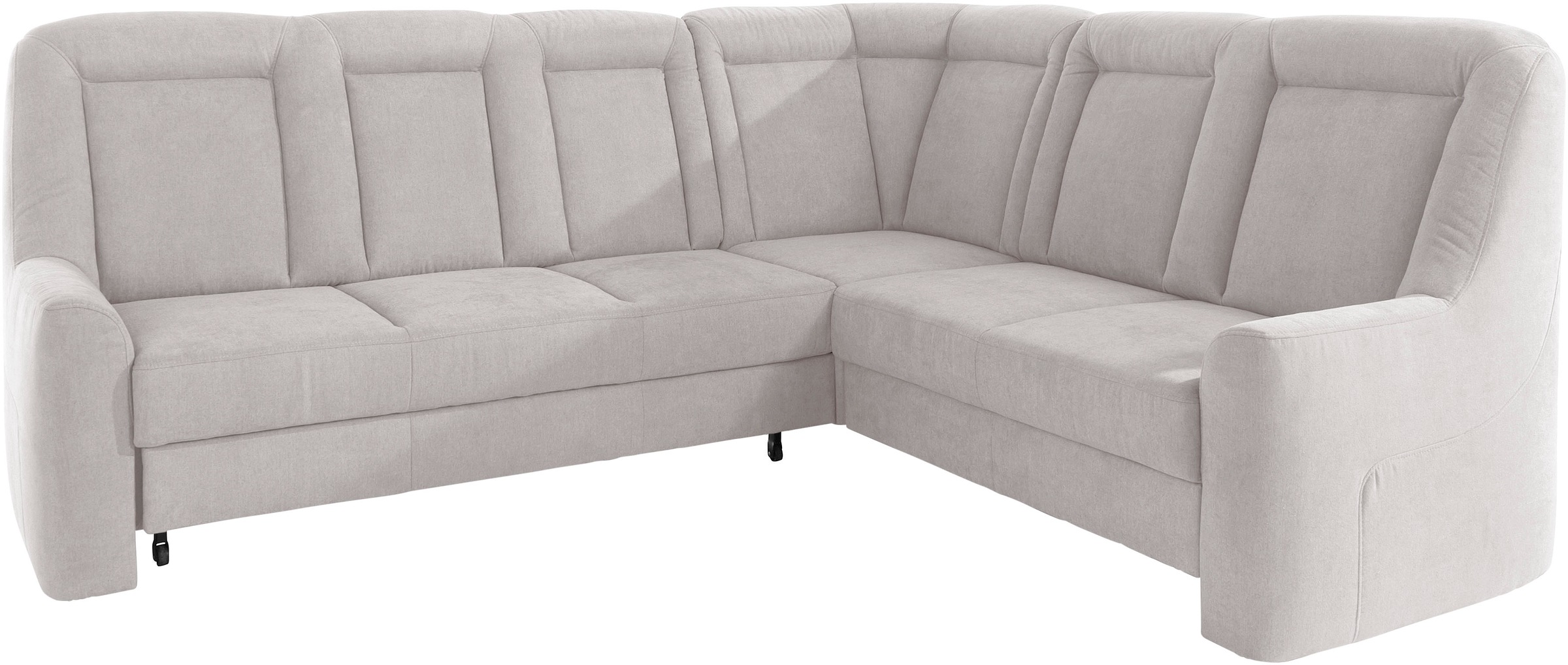sit&more Ecksofa »Melissa L-Form«, klassisches Polsterprogramm, wahlweise Bettfunktion und Schubkasten