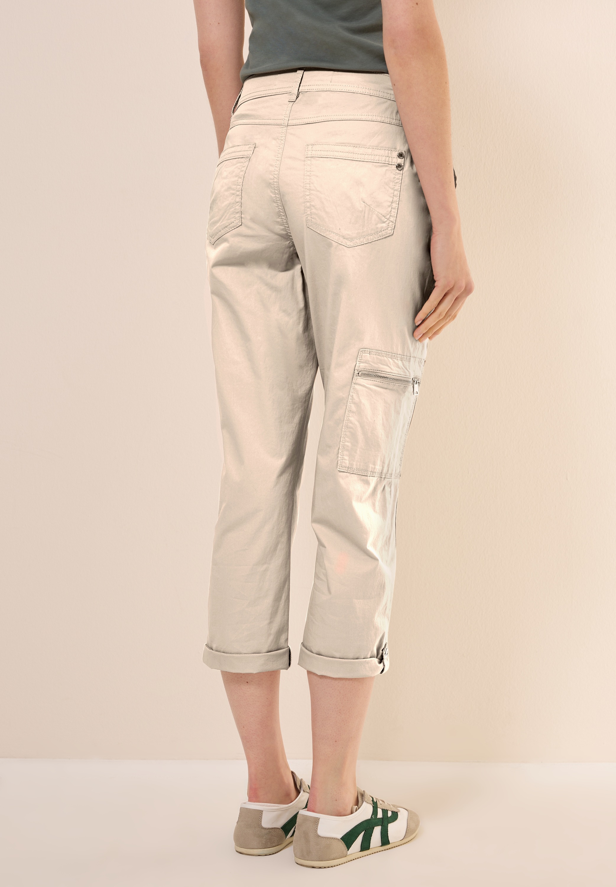 Cecil Cargohose aus Baumwolle mit Stretchanteil günstig online kaufen