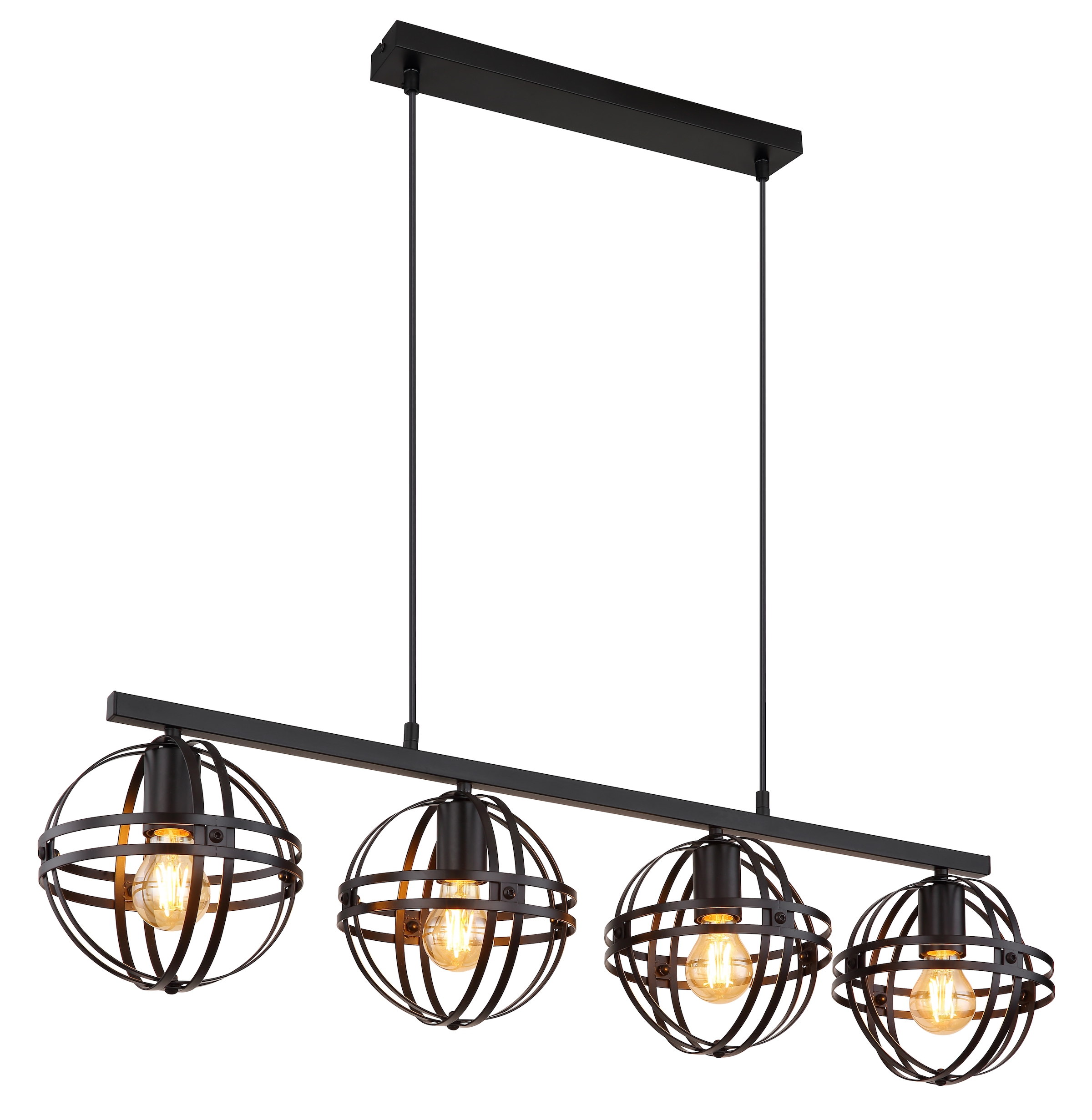 GLOBO LIGHTING Hängeleuchte »TAMARA«, Leuchtmittel E27 | ohne Leuchtmittel, Hängelampe/Pendelleuchte/Esszimmer/Wohnzimmer/Esstisch