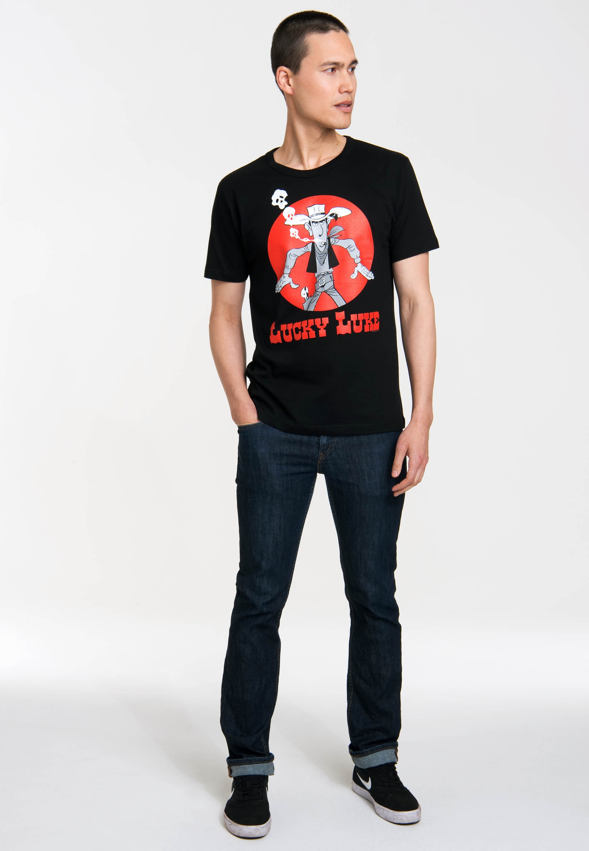 LOGOSHIRT T-Shirt »Lucky Luke - Daisy Town«, mit Lucky Luke-Print
