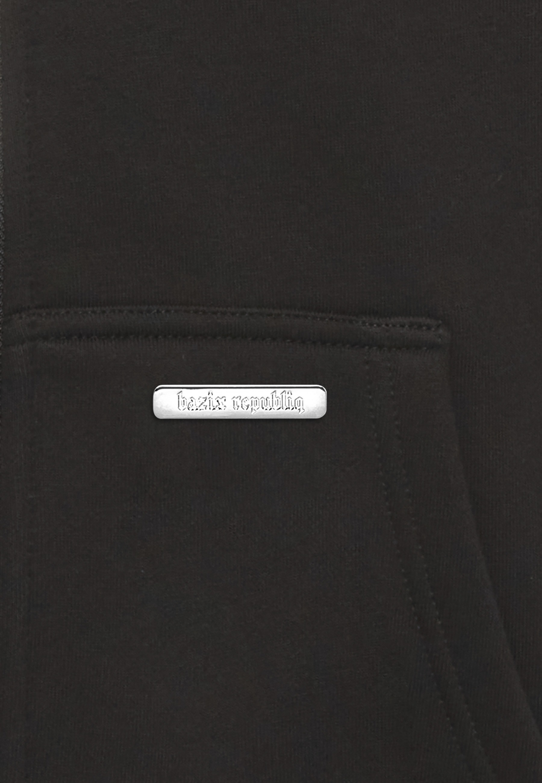 Dropsize Kapuzenpullover »Dropsize Herren Bazix Republiq Super Heavy Rib Zipper« 1