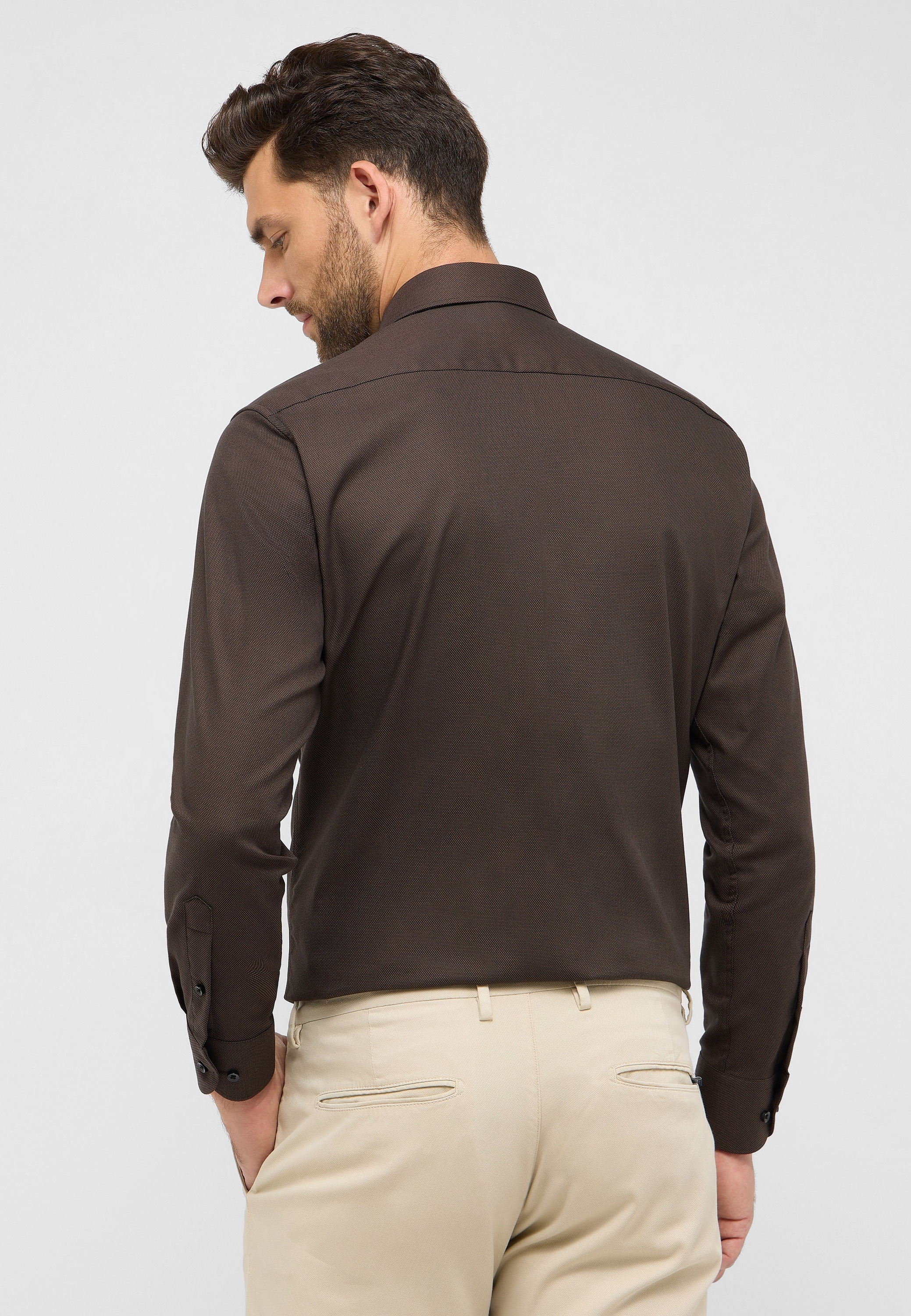 Eterna Langarmhemd »MODERN FIT«, NON IRON (bügelfrei)