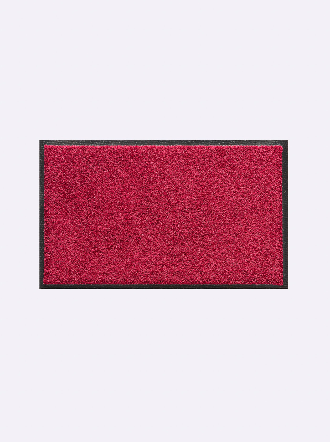 Fußmatte SALONLOEWE Gr. 2, rot (weinrot), B:30cm H:7mm L:100cm, Kunstfaser, Polyamid, Teppiche, Fußmatte 2