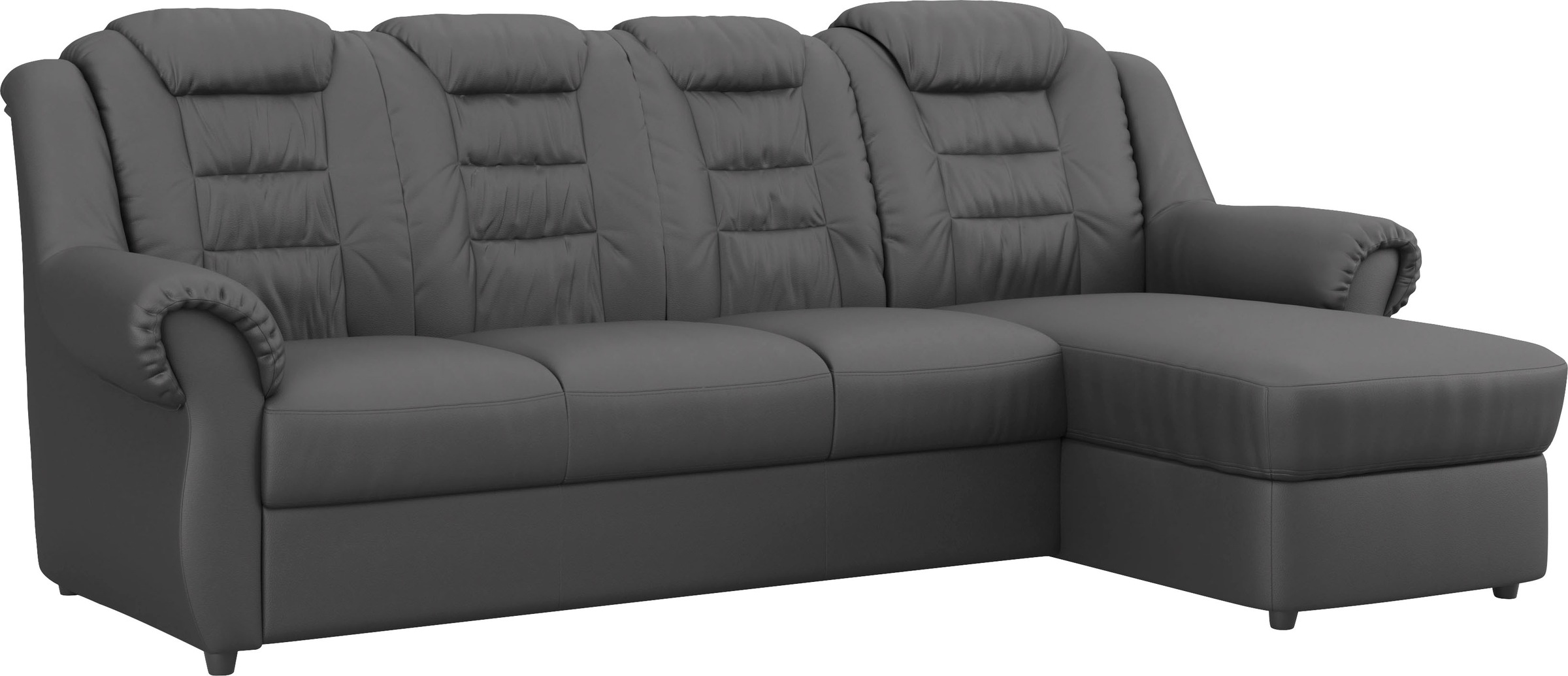 Home affaire Ecksofa »Boston L-Form«, mit hoher Rückenlehne, wahlweise mit Bettfunktion