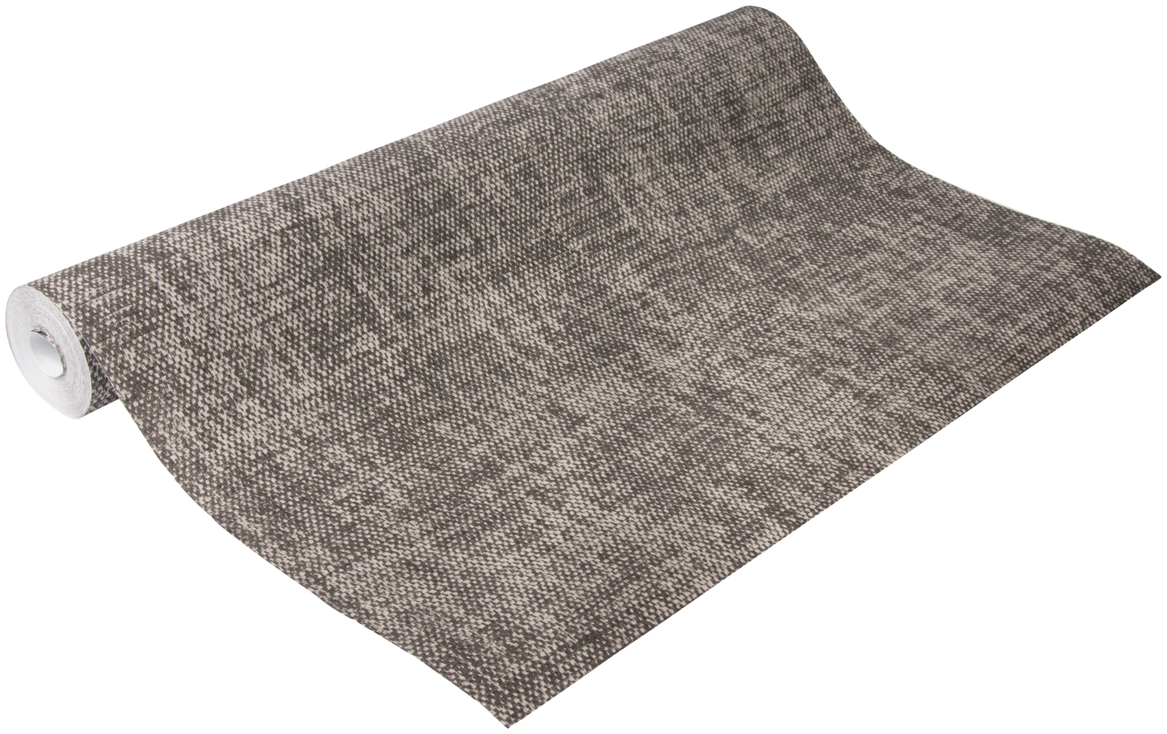 Superfresco Easy Vliestapete »Fabric Zara« aufgeschäumt Anthracite - 10mx52cm