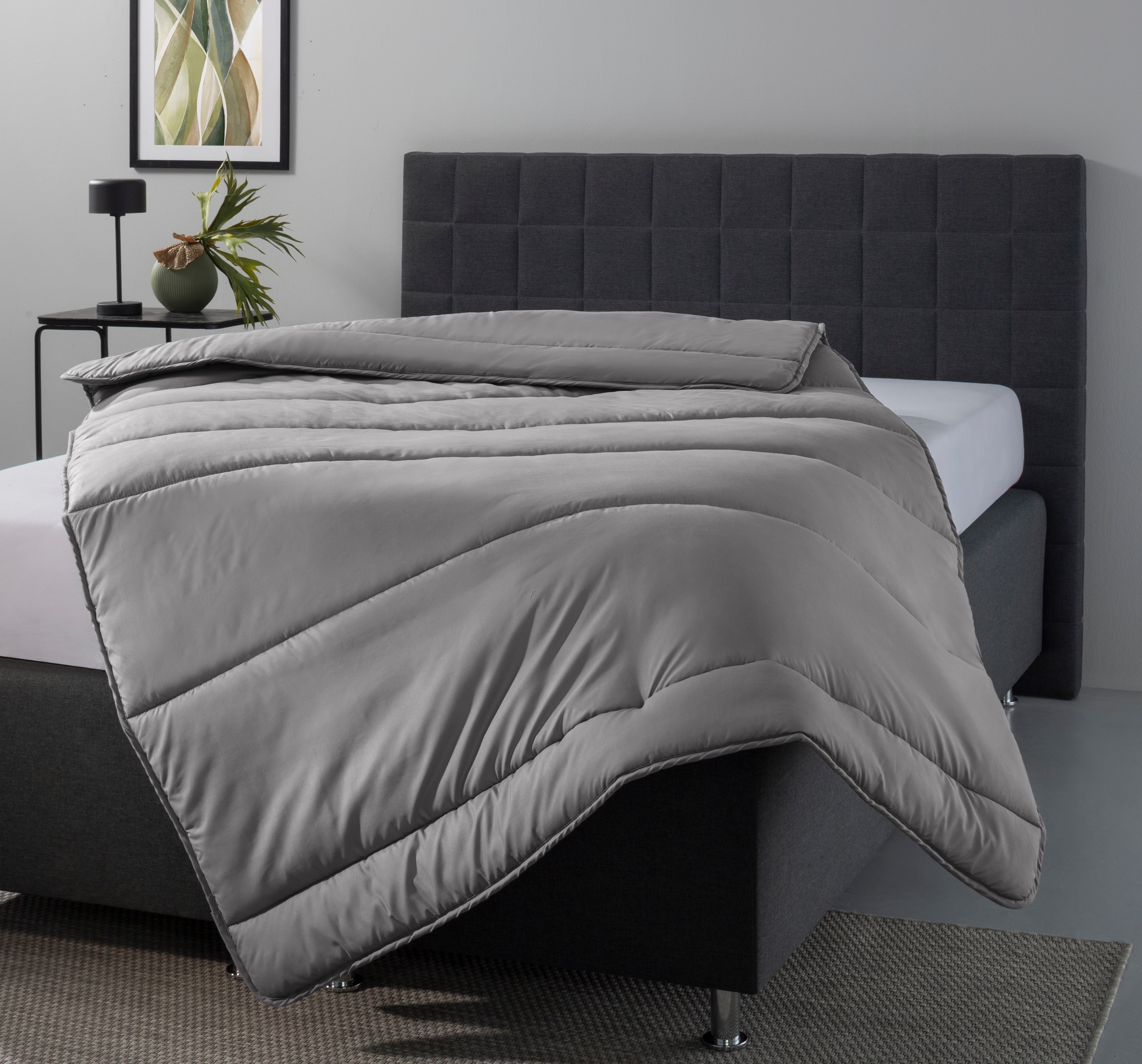 OTTO home Microfaserbettdecke "Alevi, Bettdecke 135x200 cm, 155x220 cm, 200 günstig online kaufen