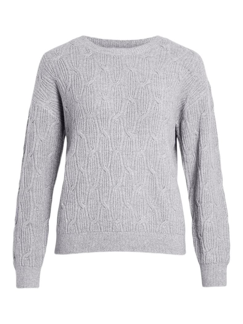 Vila Strickpullover "VILASSIA O-NECK L/S CABEL KNIT TOP -NOOS" günstig online kaufen