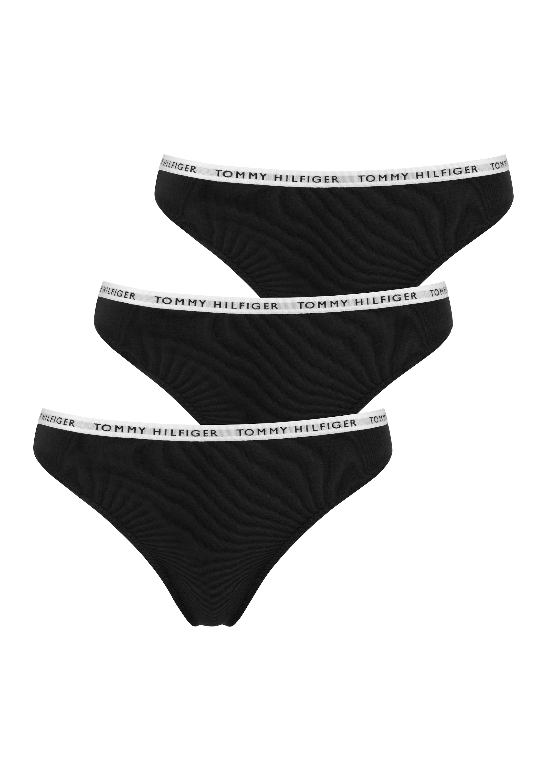 Tommy Hilfiger Underwear Slip, (3 St.), mit schmalem Logobündchen