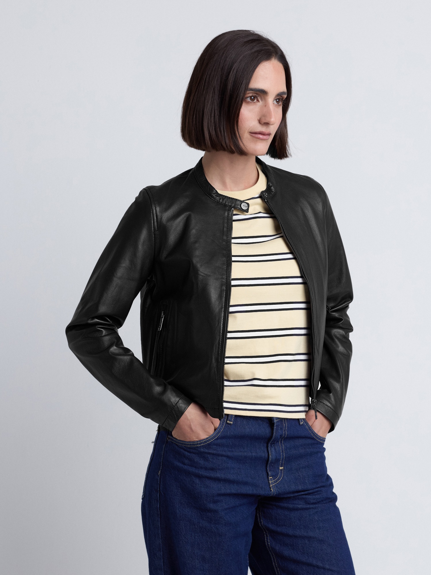 Maze Lederjacke »42025087«