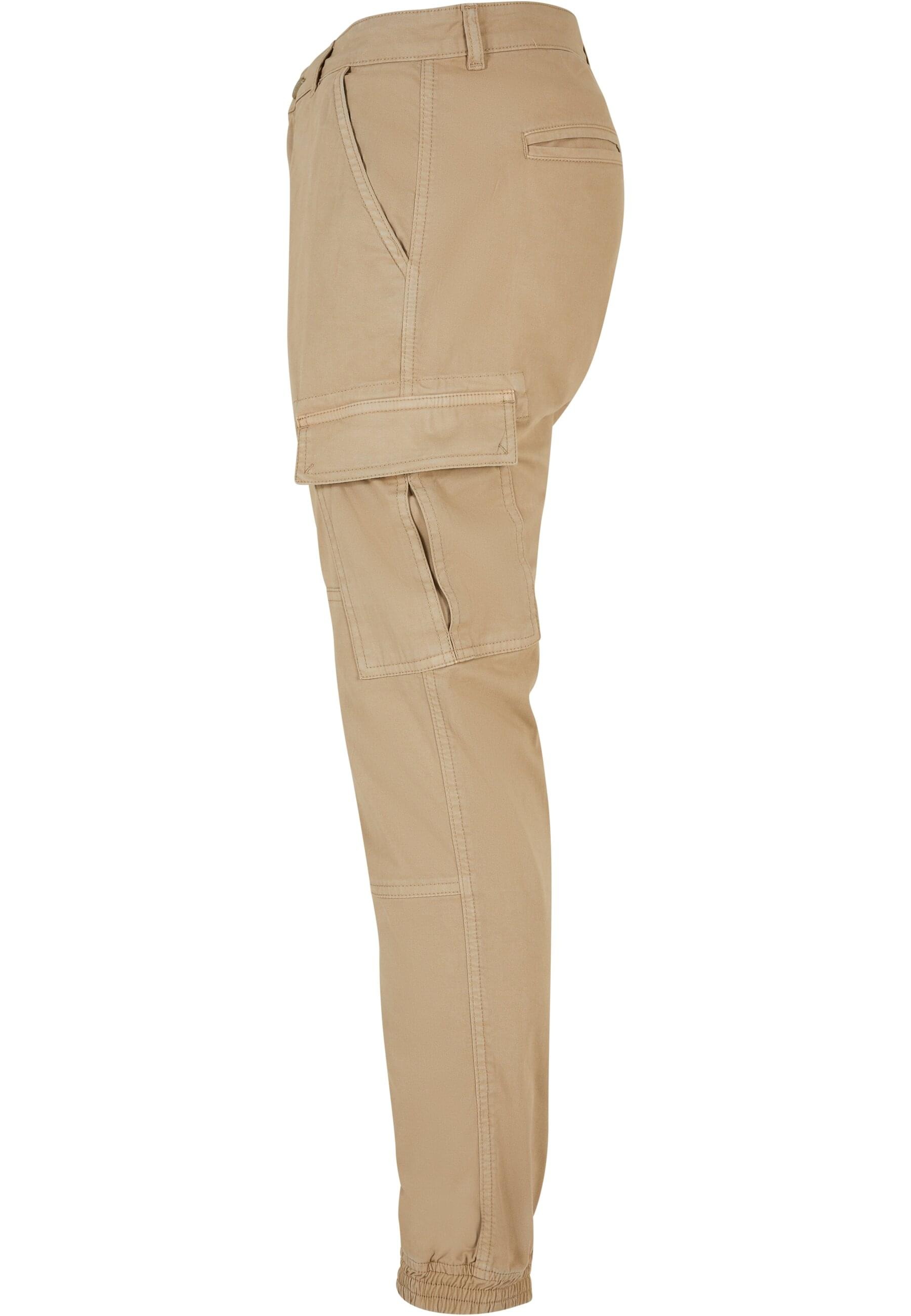 URBAN CLASSICS Cargohose »Urban Classics Herren Washed Cargo Twill Jogging Pants«, (1 tlg.)