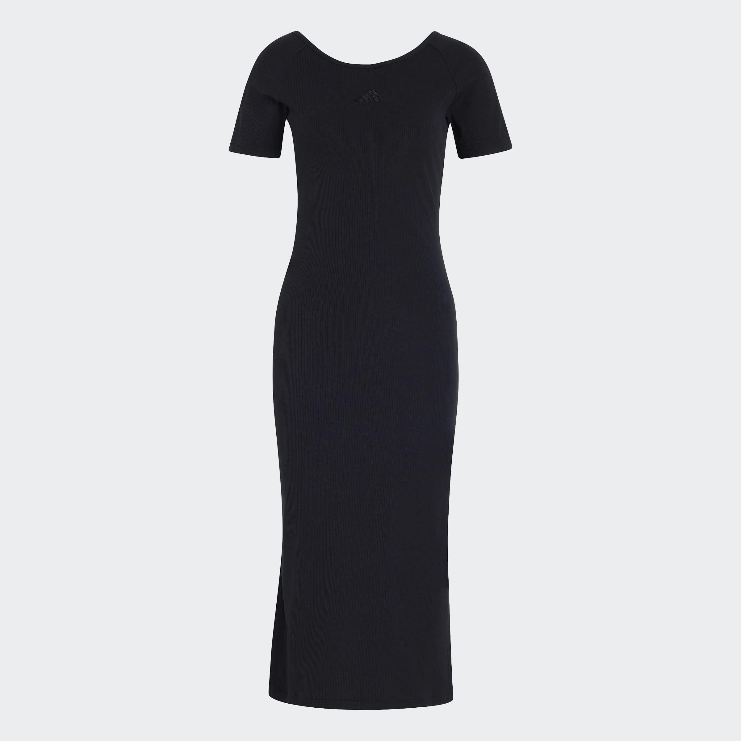 adidas Sportswear Shirtkleid »W AK SL RIB DRE« für Erwachsene geeignet, ohne Verschluss, aus Baumwolle