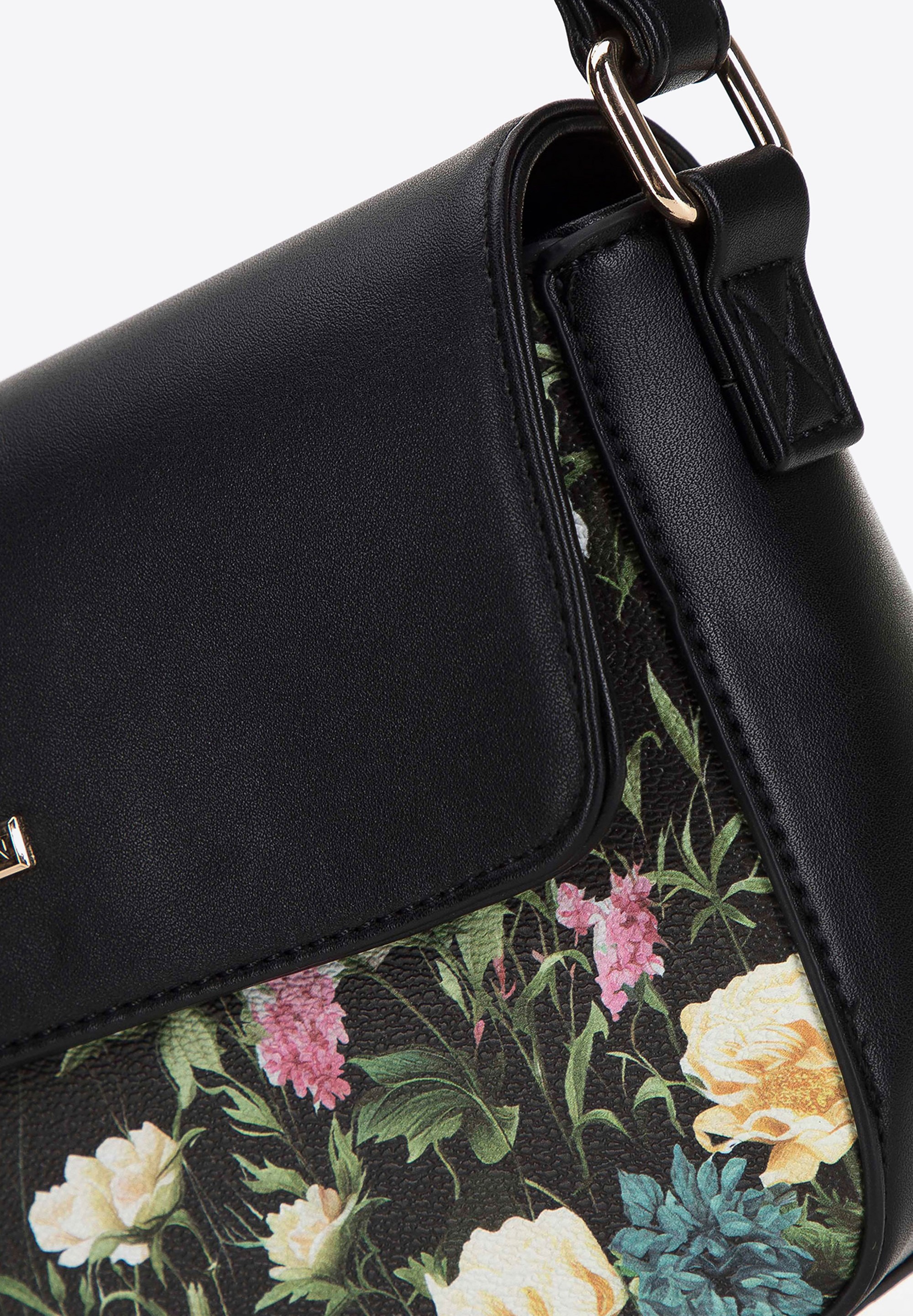 WITTCHEN Umhängetasche »Young«, Damen-Umhängetasche aus Kunstleder mit Blumenmuster