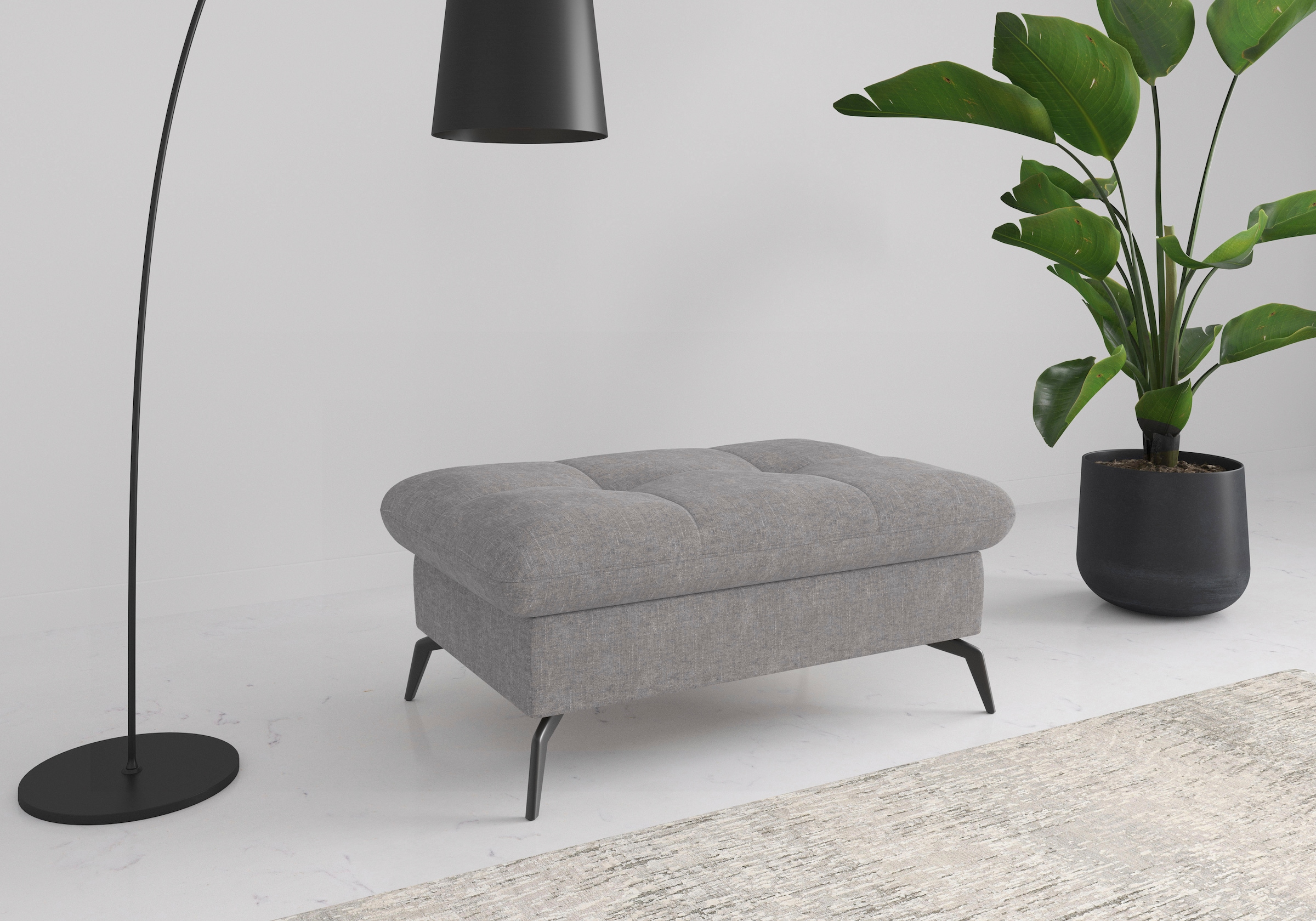 sit&more Polsterhocker "Amica" mit Stauraum
