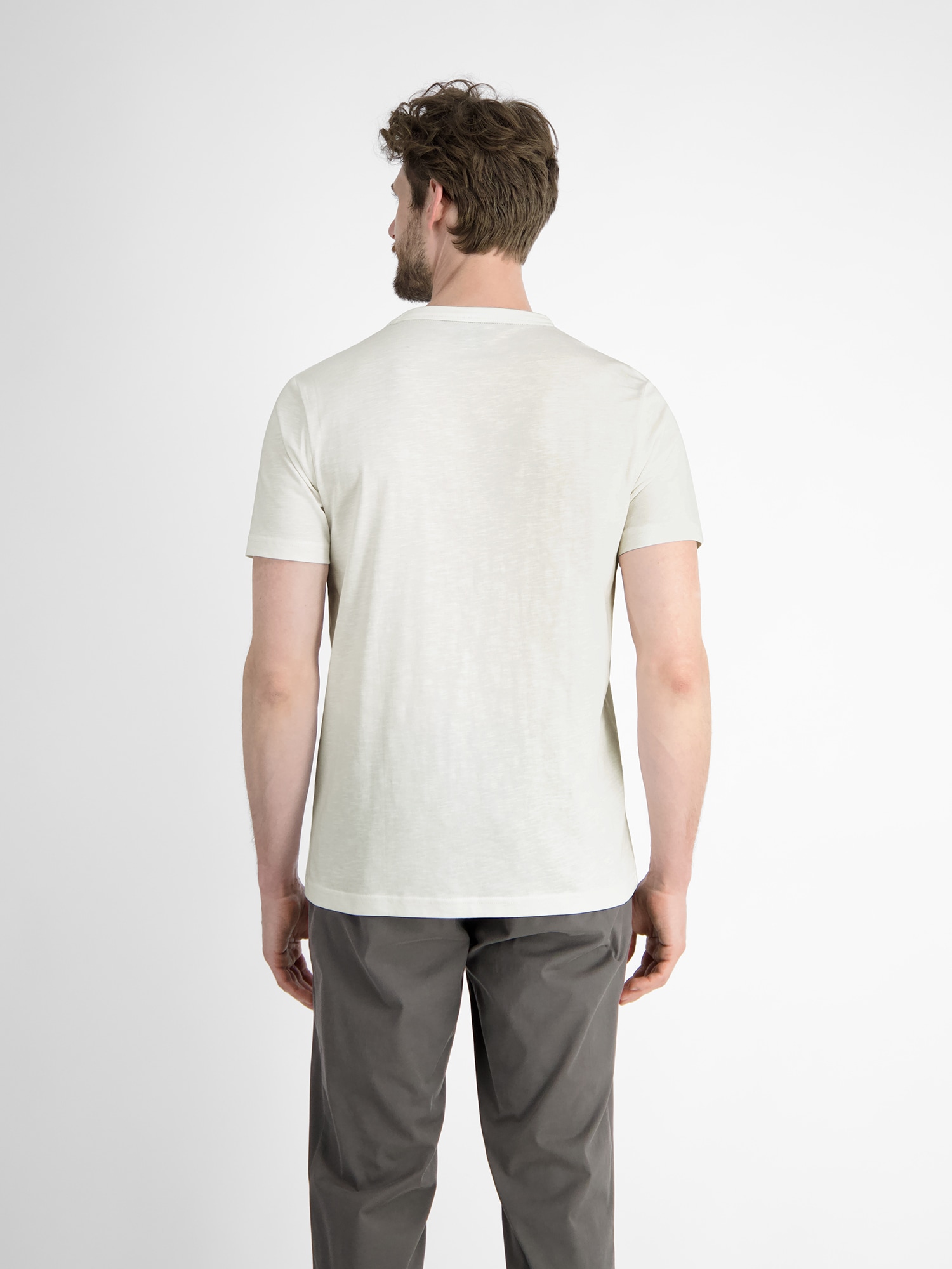 LERROS T-Shirt »LERROS Herren T-Shirt mit Brustprint«
