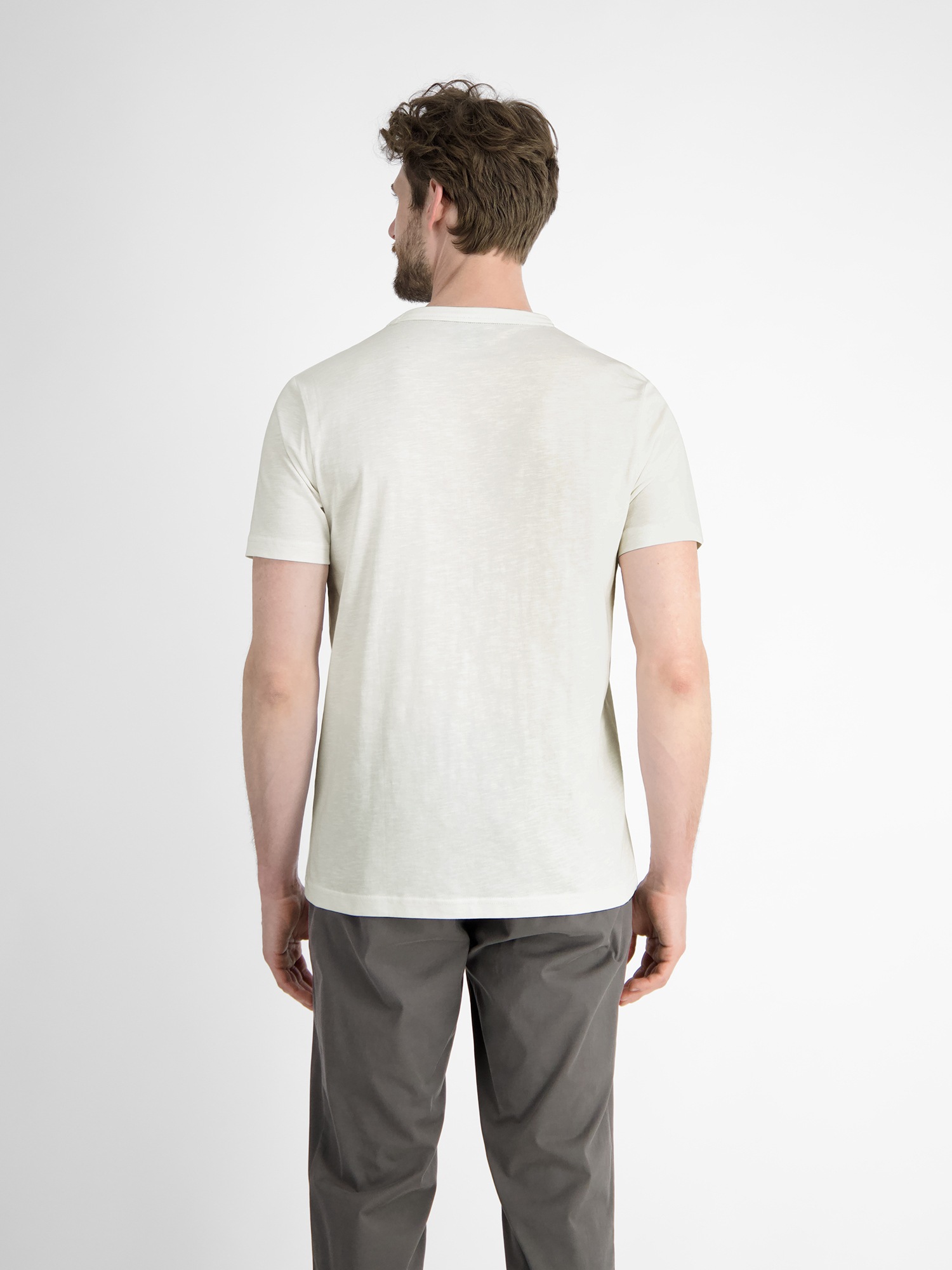 LERROS T-Shirt "LERROS Herren T-Shirt mit Brustprint" günstig online kaufen