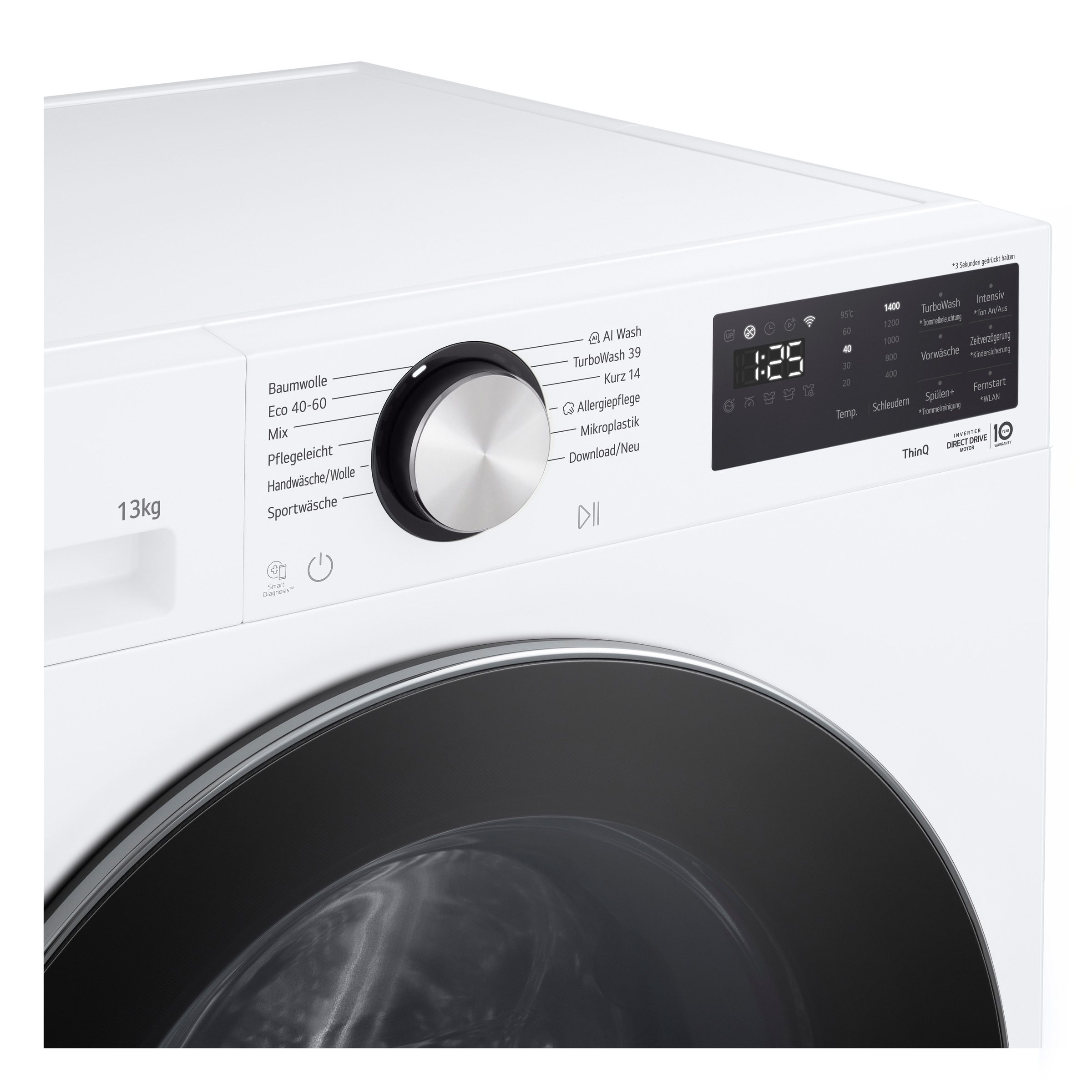 LG Waschmaschine Serie X7 »F4WX7032W« 13 kg 1400 U/min