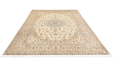 Orientteppich »Perser - Nain - Premium - 361 x 250 cm - beige«, rechteckig