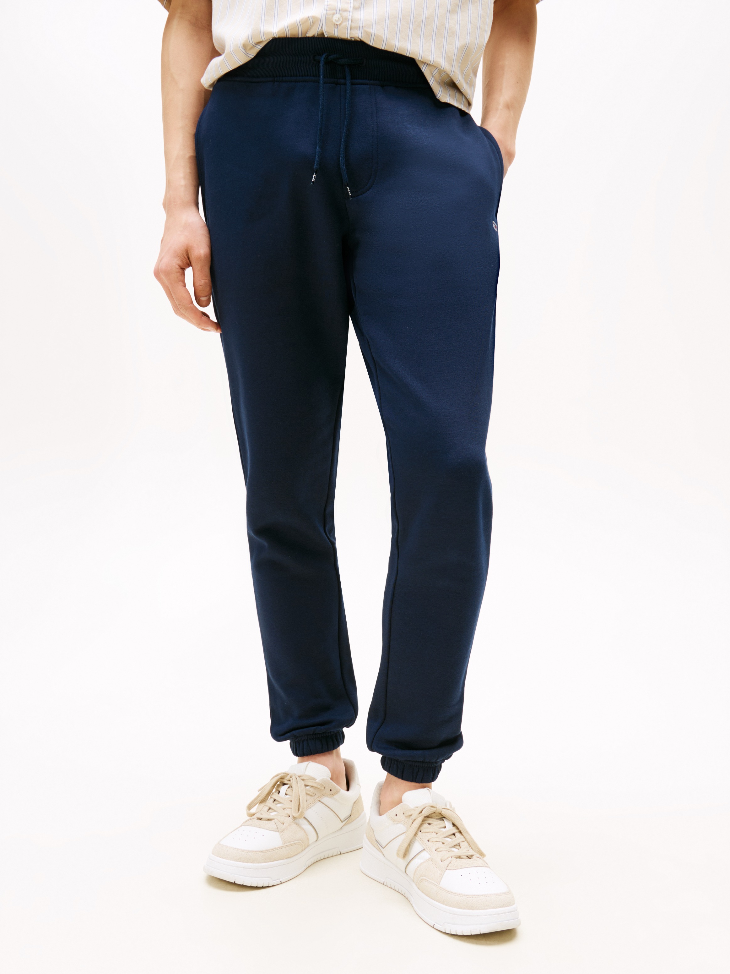 Thumbnail - Tommy Jeans Sweathose "TJM SLIM S FLAG SWEATPANT", Mit Kordelzug