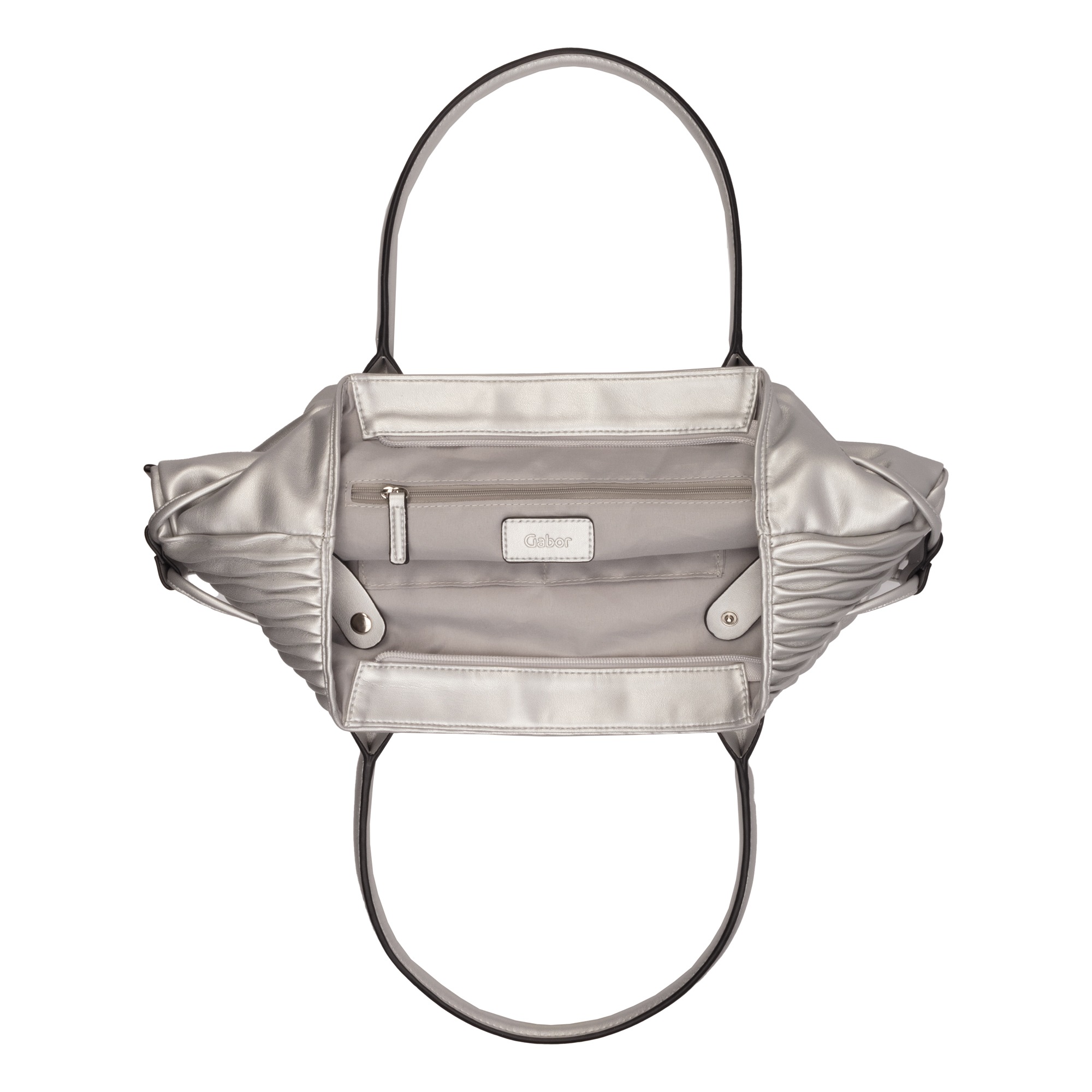 Gabor Shopper »Granada wave«, aus weichem Kunstleder gesmokt in Wellenoptik
