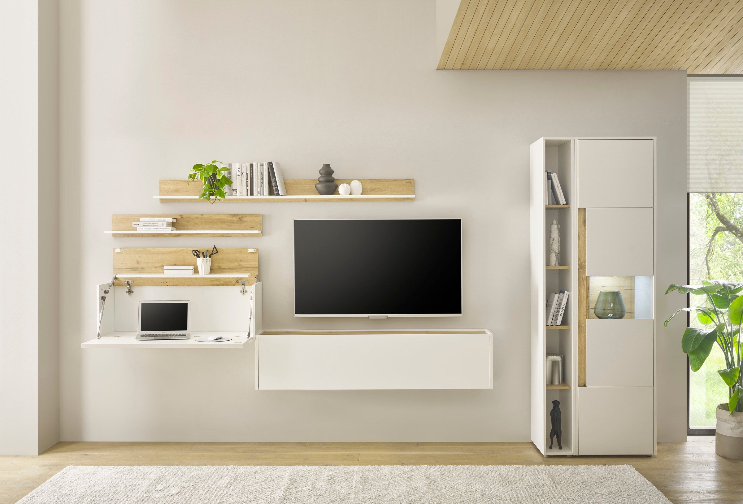 Home affaire Büromöbel-Set "CiTY/GiRON" Set, 5 Stk. tlg. Home Office günstig online kaufen