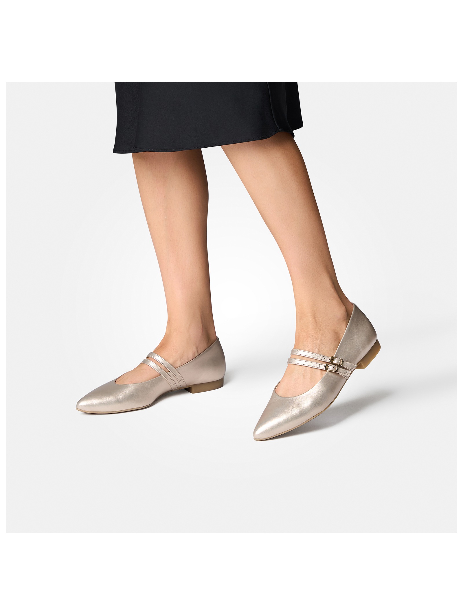 Thumbnail - Paul Green Riemchenballerina "Paul Green Ballerinas Leder"