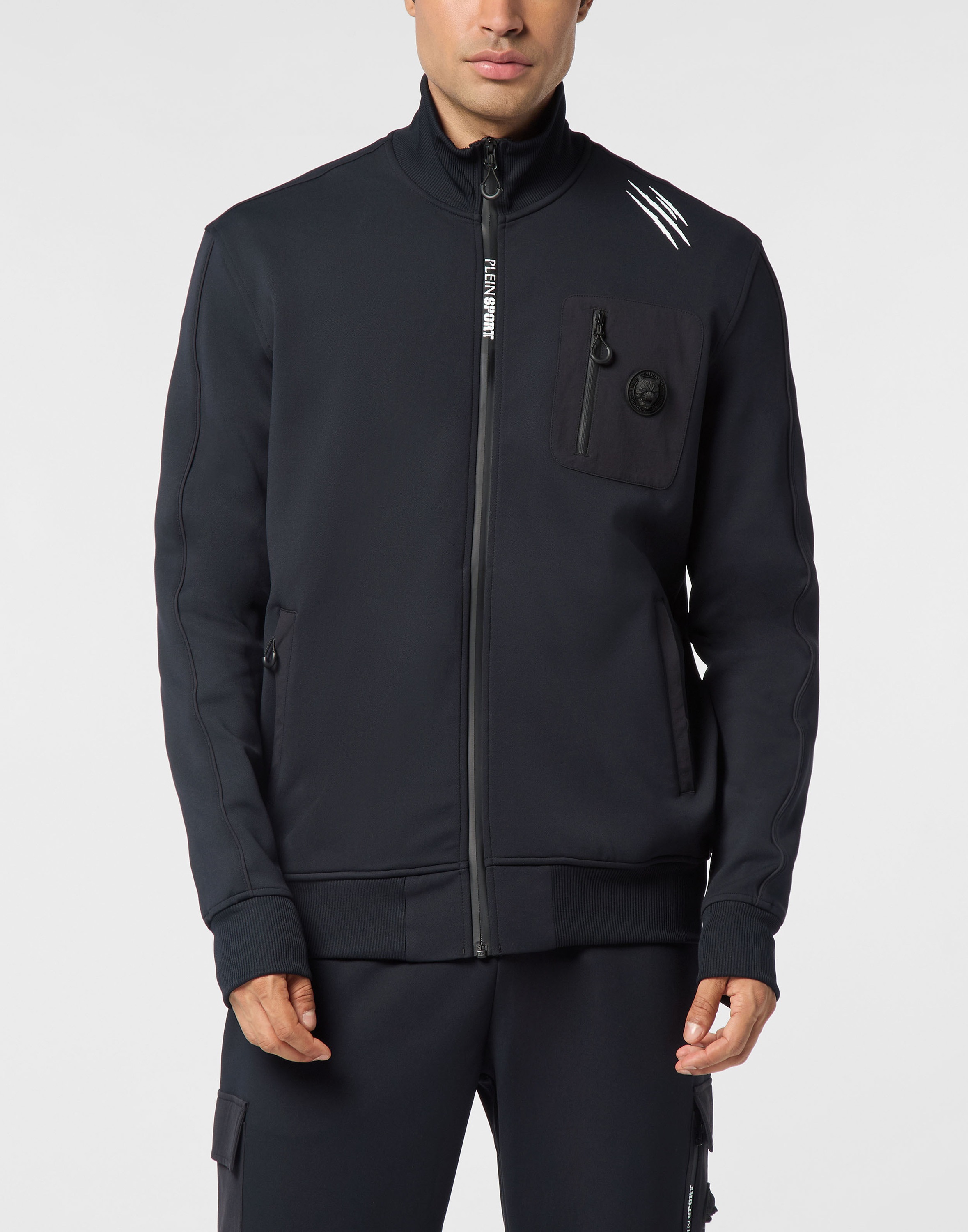 PLEIN SPORT Yoga-Sweatjacke »Scratch«